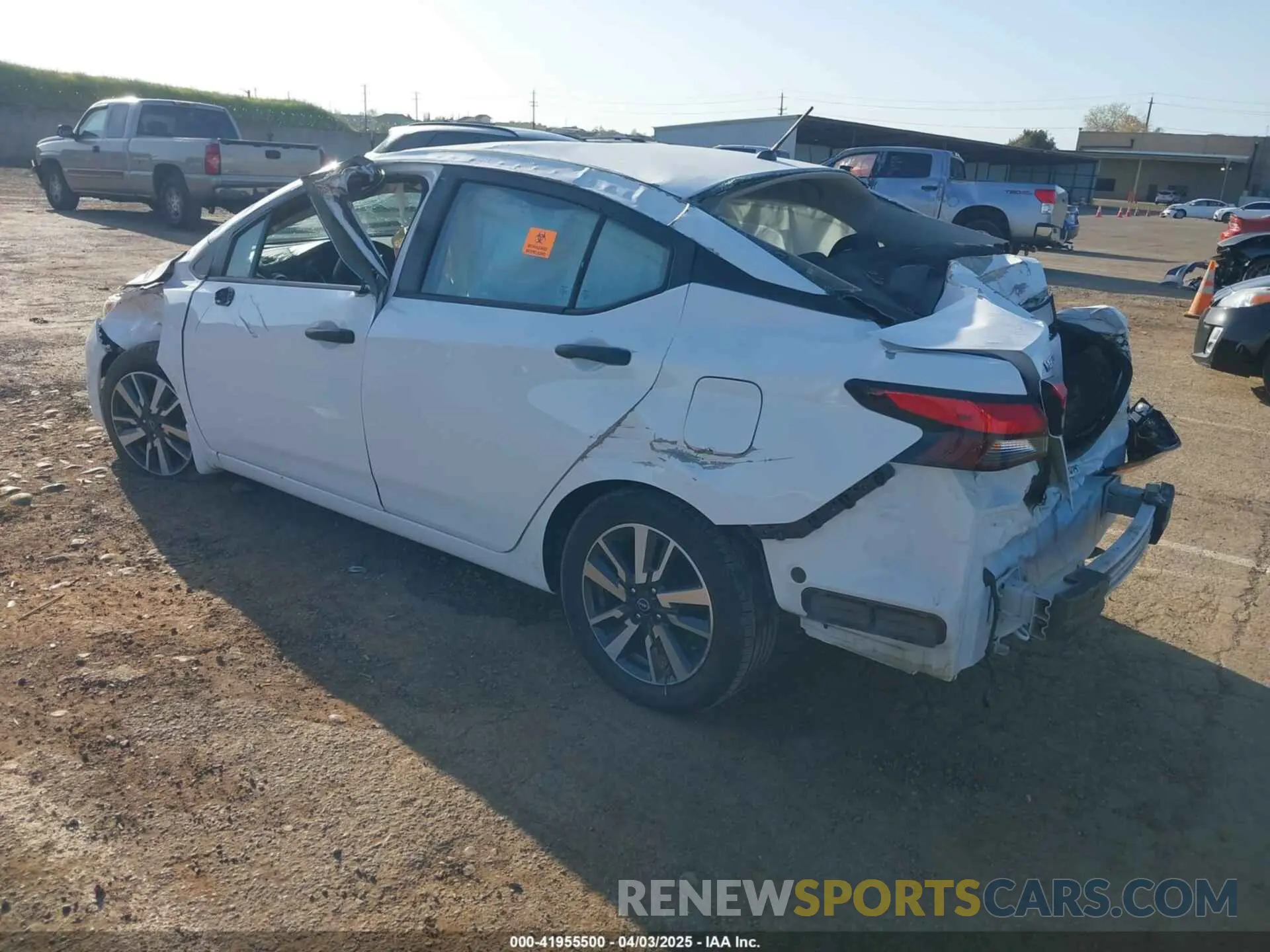 3 Photograph of a damaged car 3N1CN8DV2PL820406 NISSAN VERSA 2023