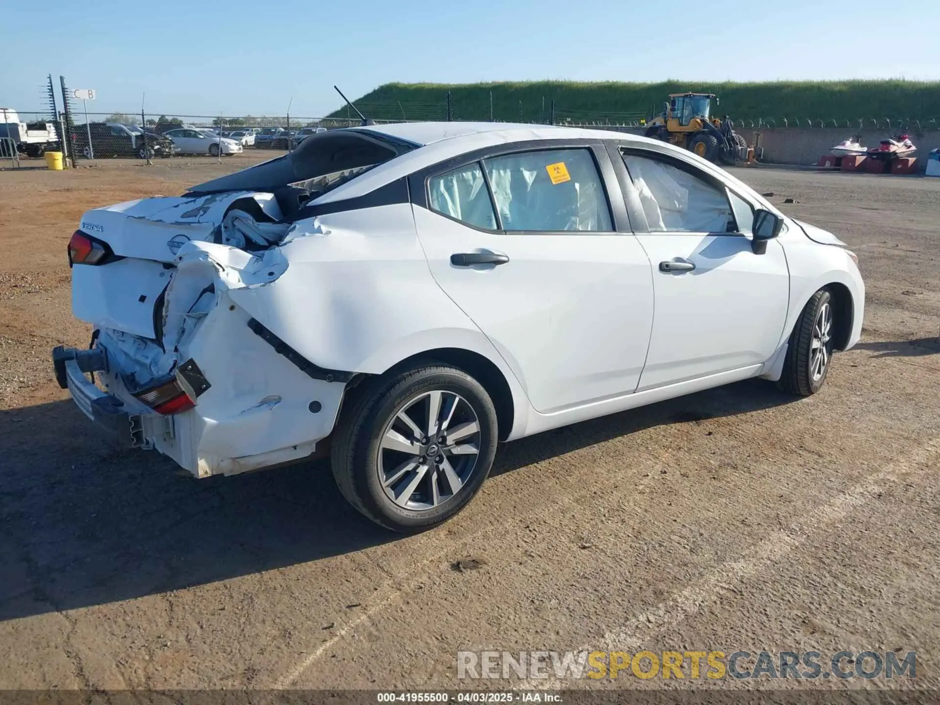 4 Photograph of a damaged car 3N1CN8DV2PL820406 NISSAN VERSA 2023