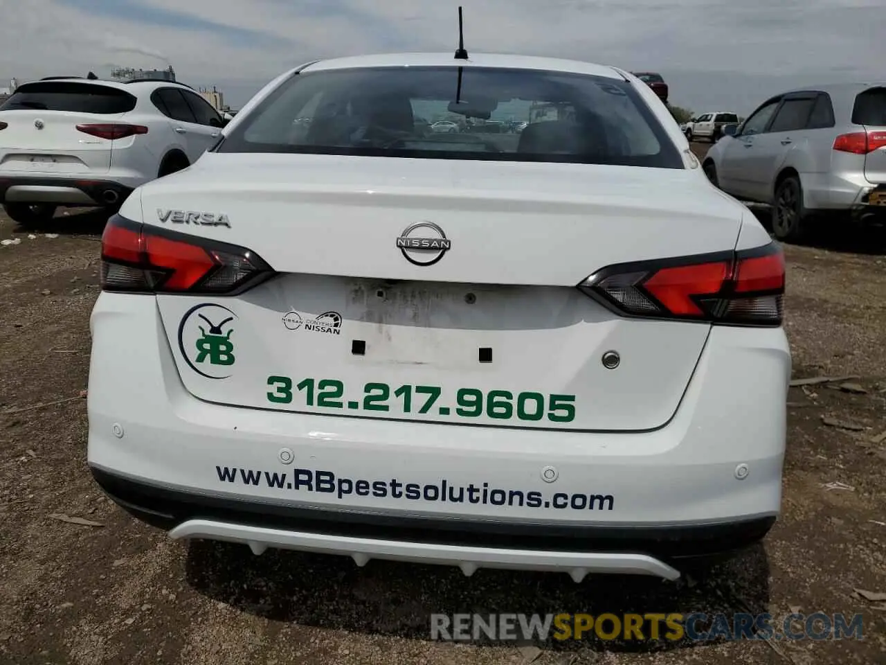 6 Photograph of a damaged car 3N1CN8DV3PL823461 NISSAN VERSA 2023