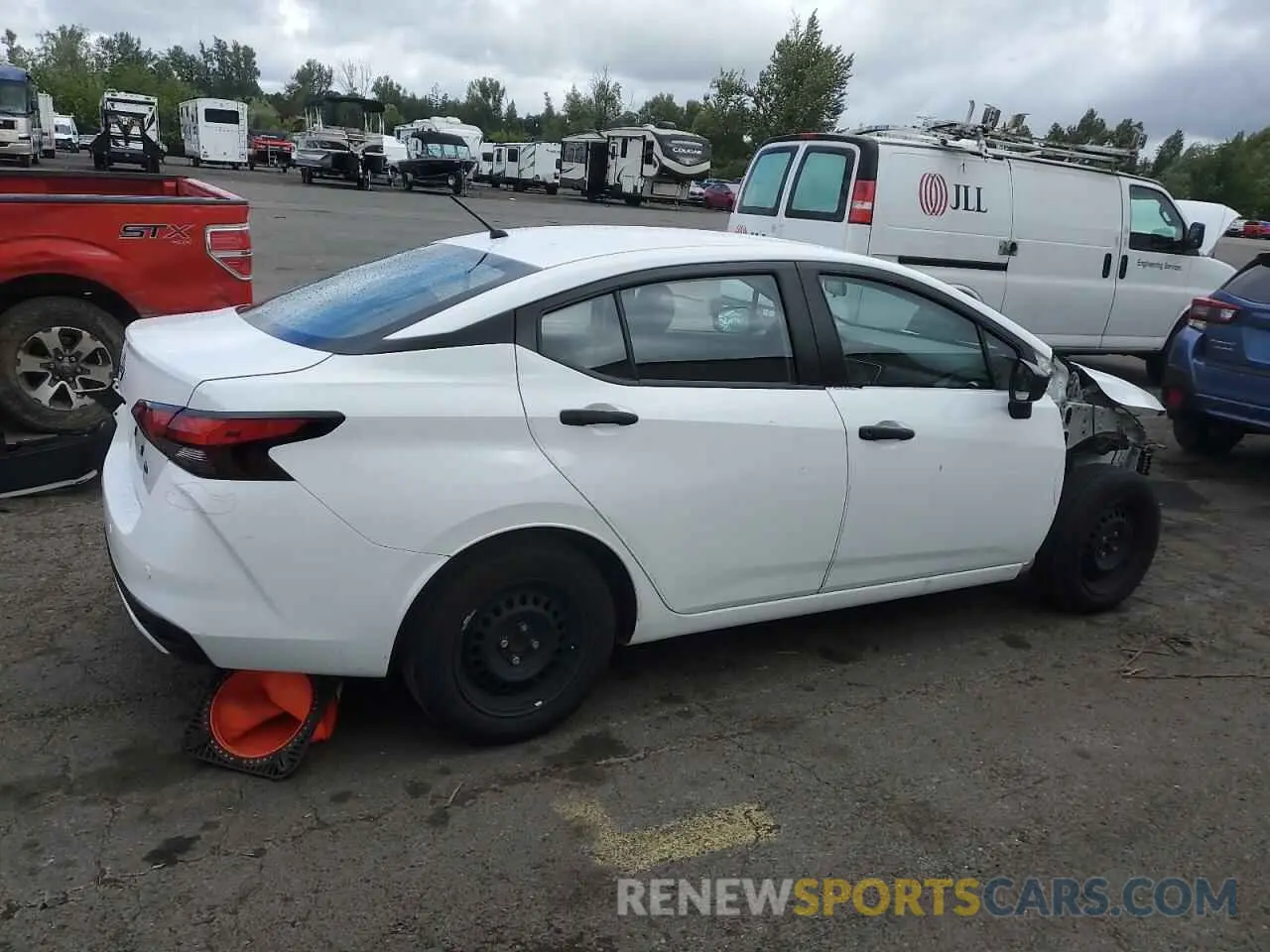 3 Photograph of a damaged car 3N1CN8DV3PL834024 NISSAN VERSA 2023