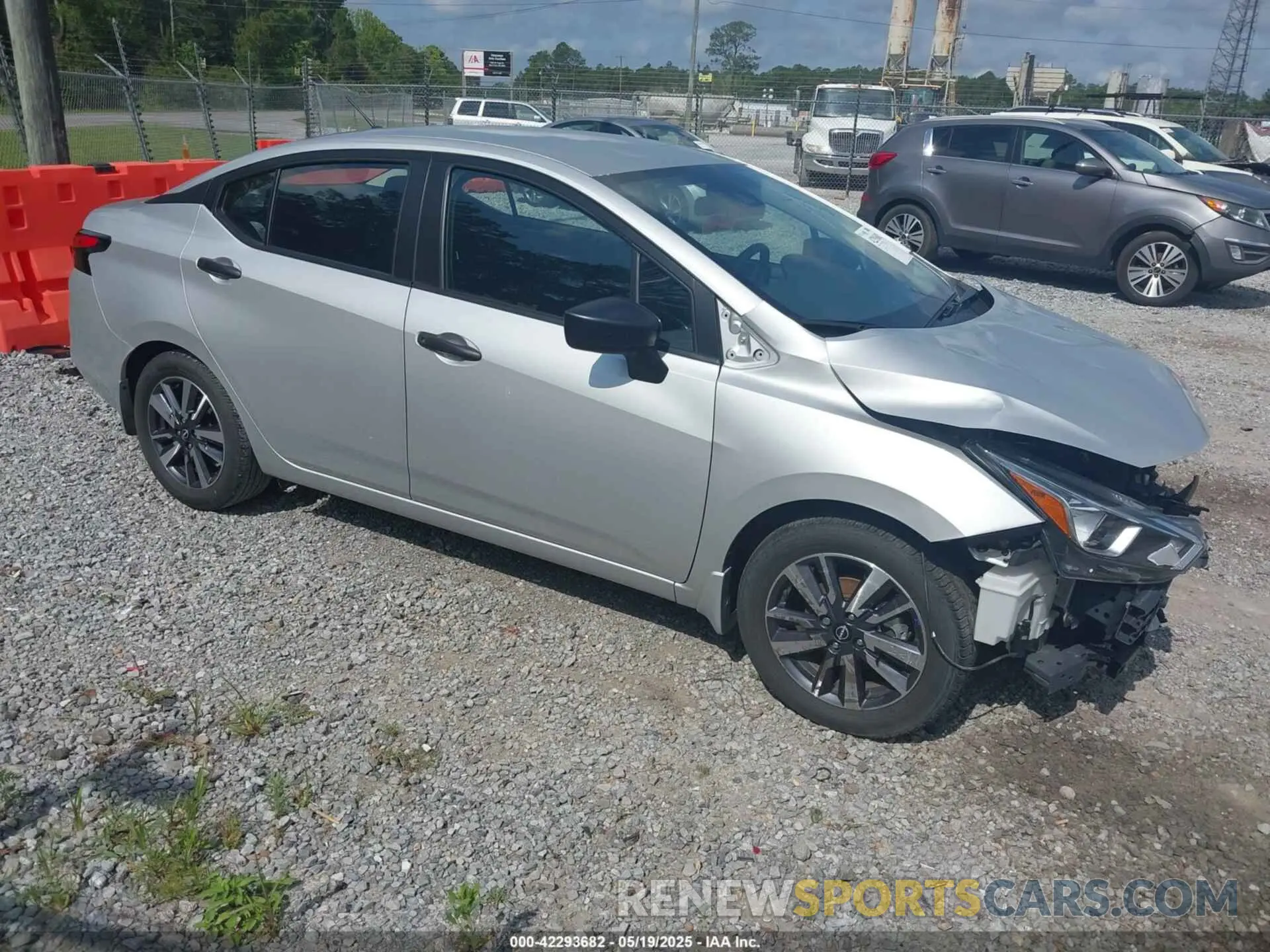 1 Photograph of a damaged car 3N1CN8DV3PL862681 NISSAN VERSA 2023