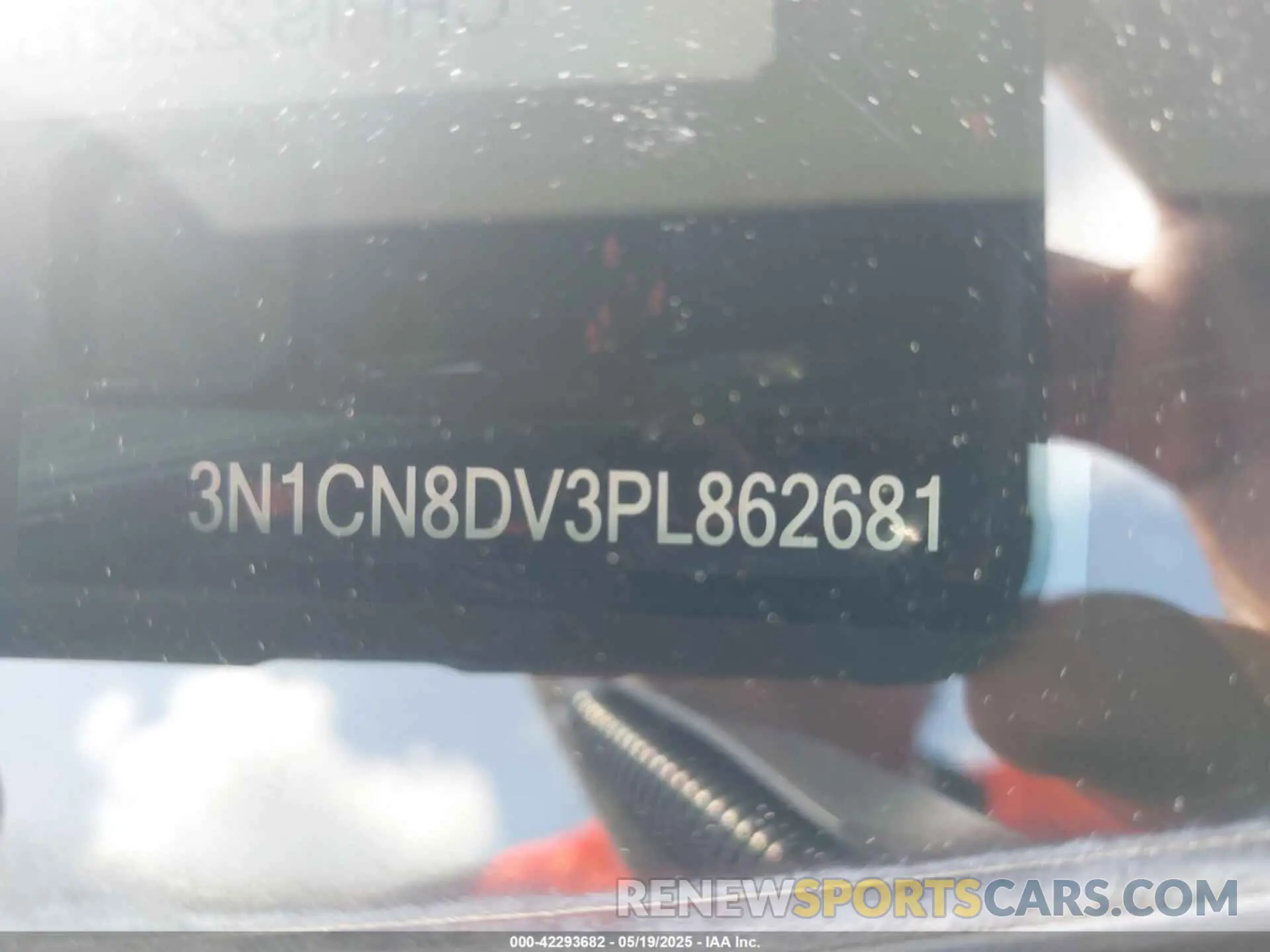 9 Photograph of a damaged car 3N1CN8DV3PL862681 NISSAN VERSA 2023