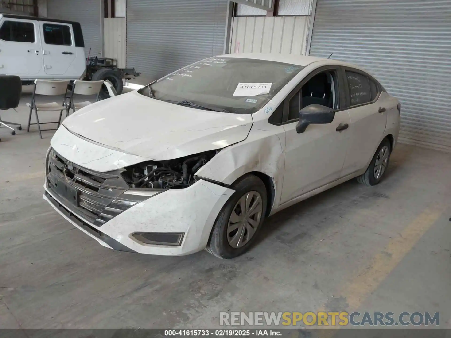 2 Photograph of a damaged car 3N1CN8DV4PL824750 NISSAN VERSA 2023