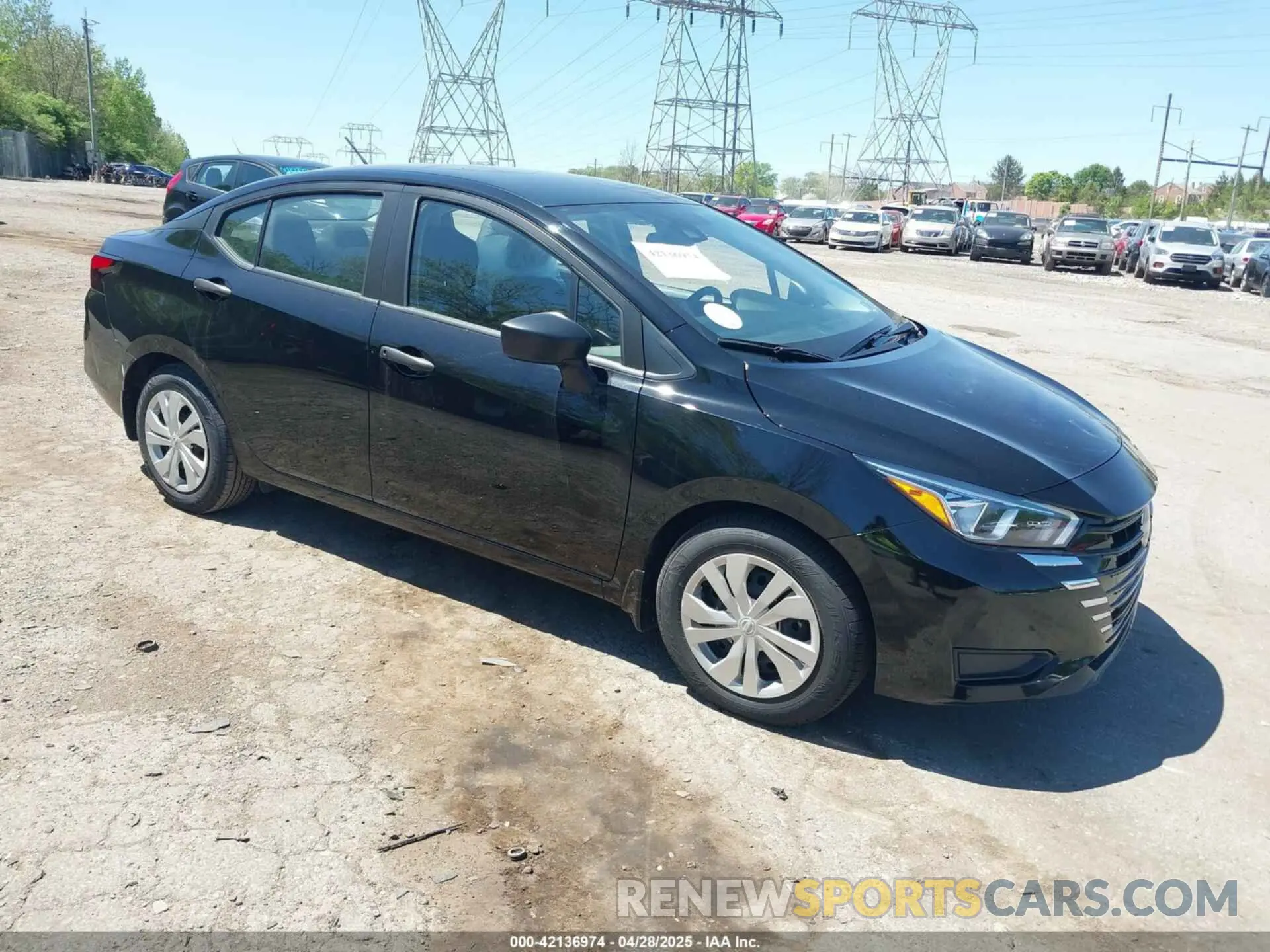 1 Photograph of a damaged car 3N1CN8DV4PL831133 NISSAN VERSA 2023