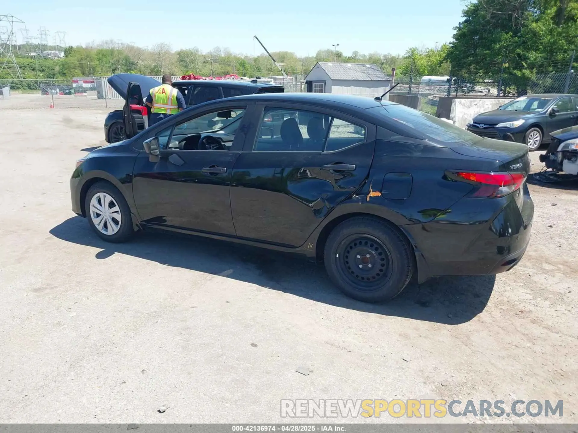 3 Photograph of a damaged car 3N1CN8DV4PL831133 NISSAN VERSA 2023