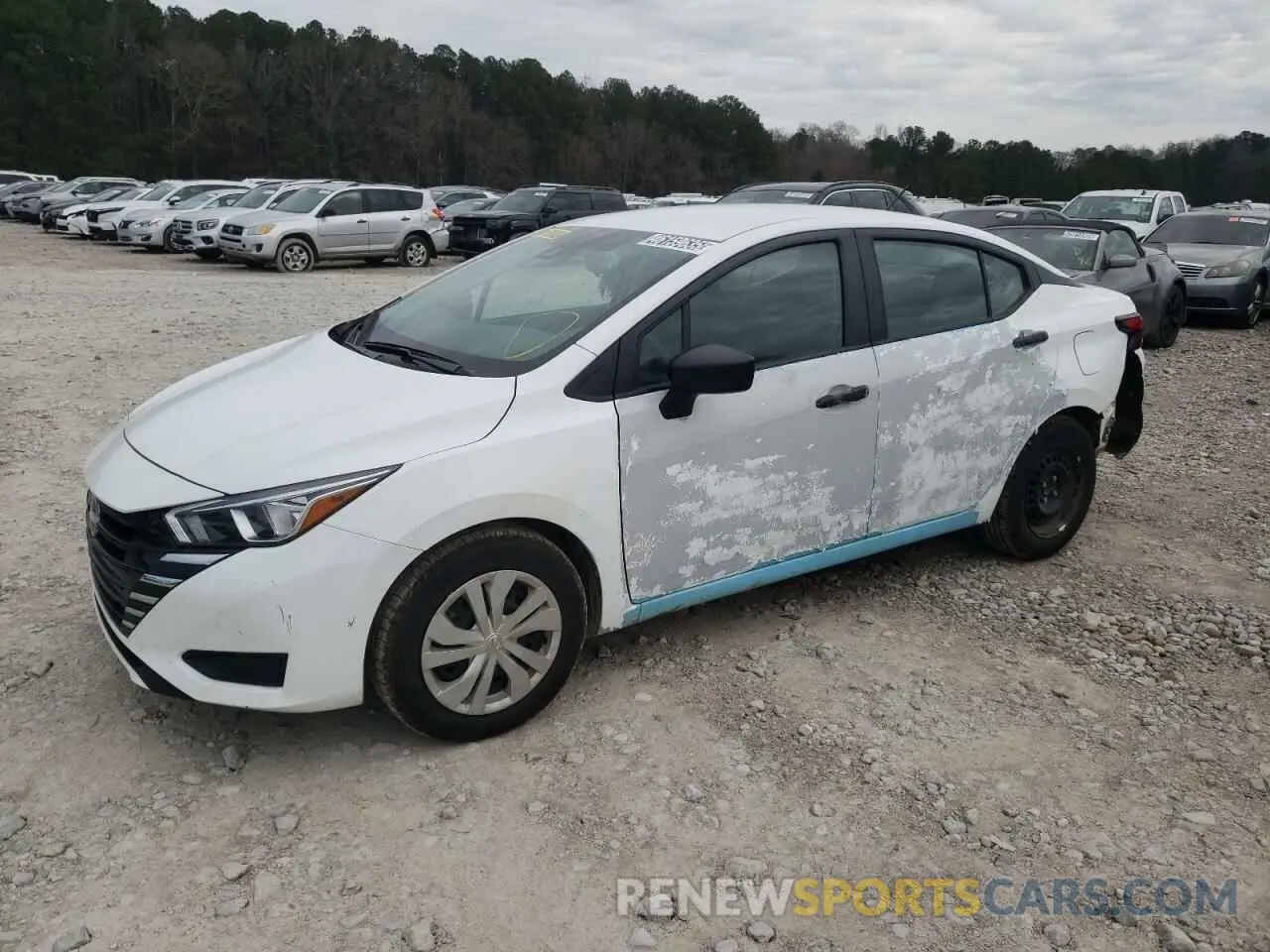 1 Photograph of a damaged car 3N1CN8DV5PL814440 NISSAN VERSA 2023