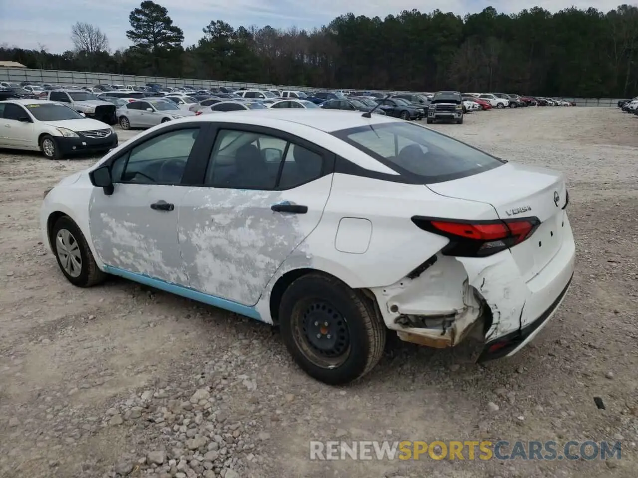 2 Photograph of a damaged car 3N1CN8DV5PL814440 NISSAN VERSA 2023