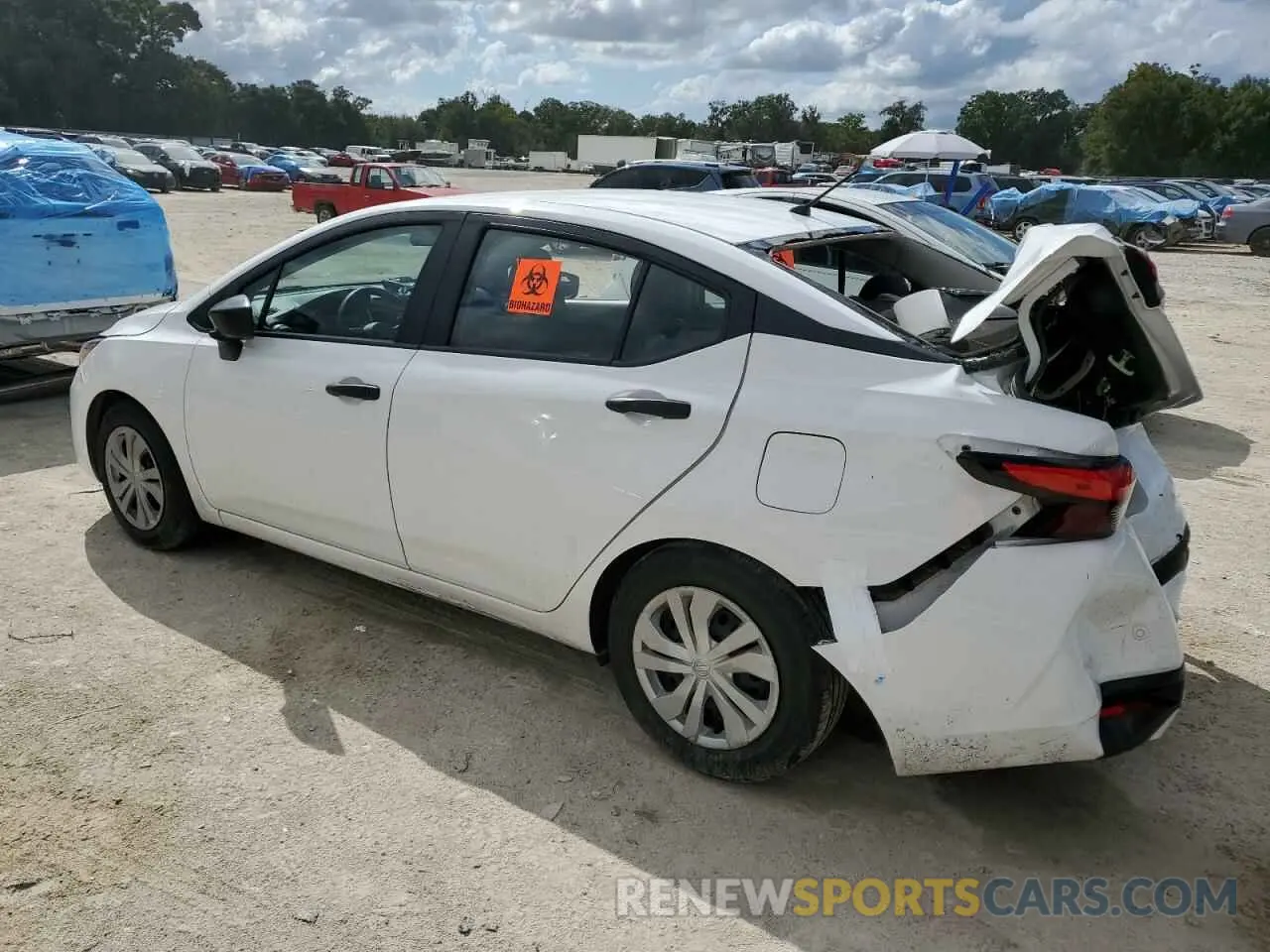 2 Photograph of a damaged car 3N1CN8DV5PL825230 NISSAN VERSA 2023
