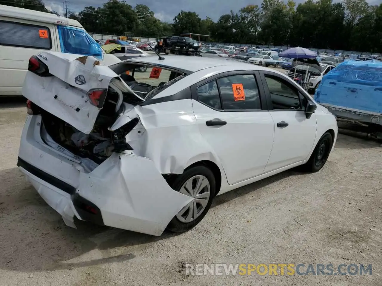 3 Photograph of a damaged car 3N1CN8DV5PL825230 NISSAN VERSA 2023
