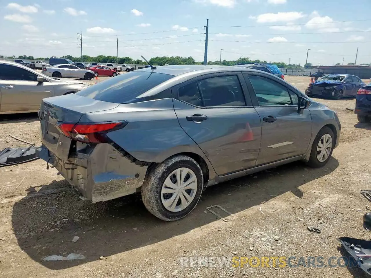 3 Photograph of a damaged car 3N1CN8DV5PL852699 NISSAN VERSA 2023