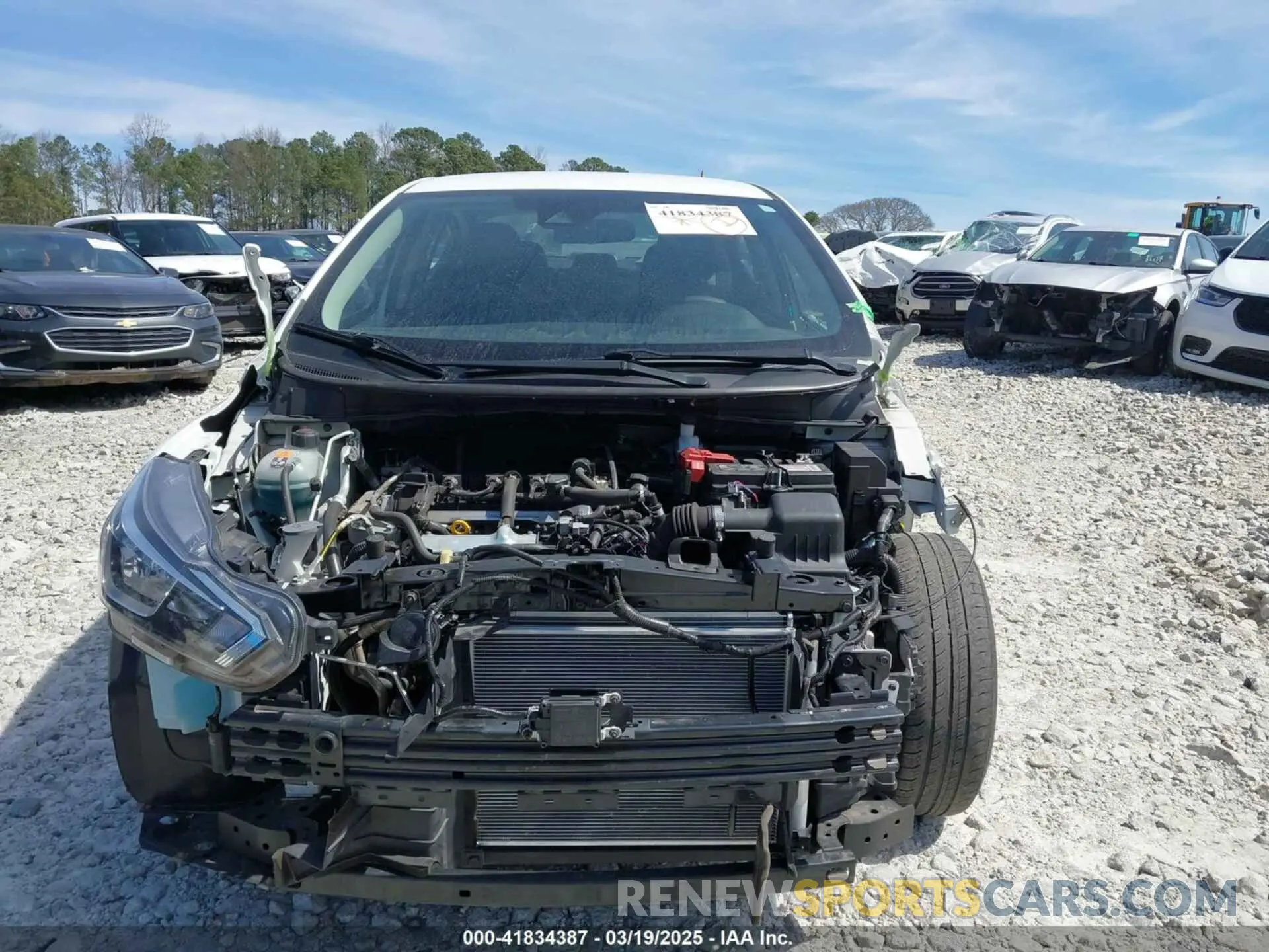13 Photograph of a damaged car 3N1CN8DV6PL823440 NISSAN VERSA 2023