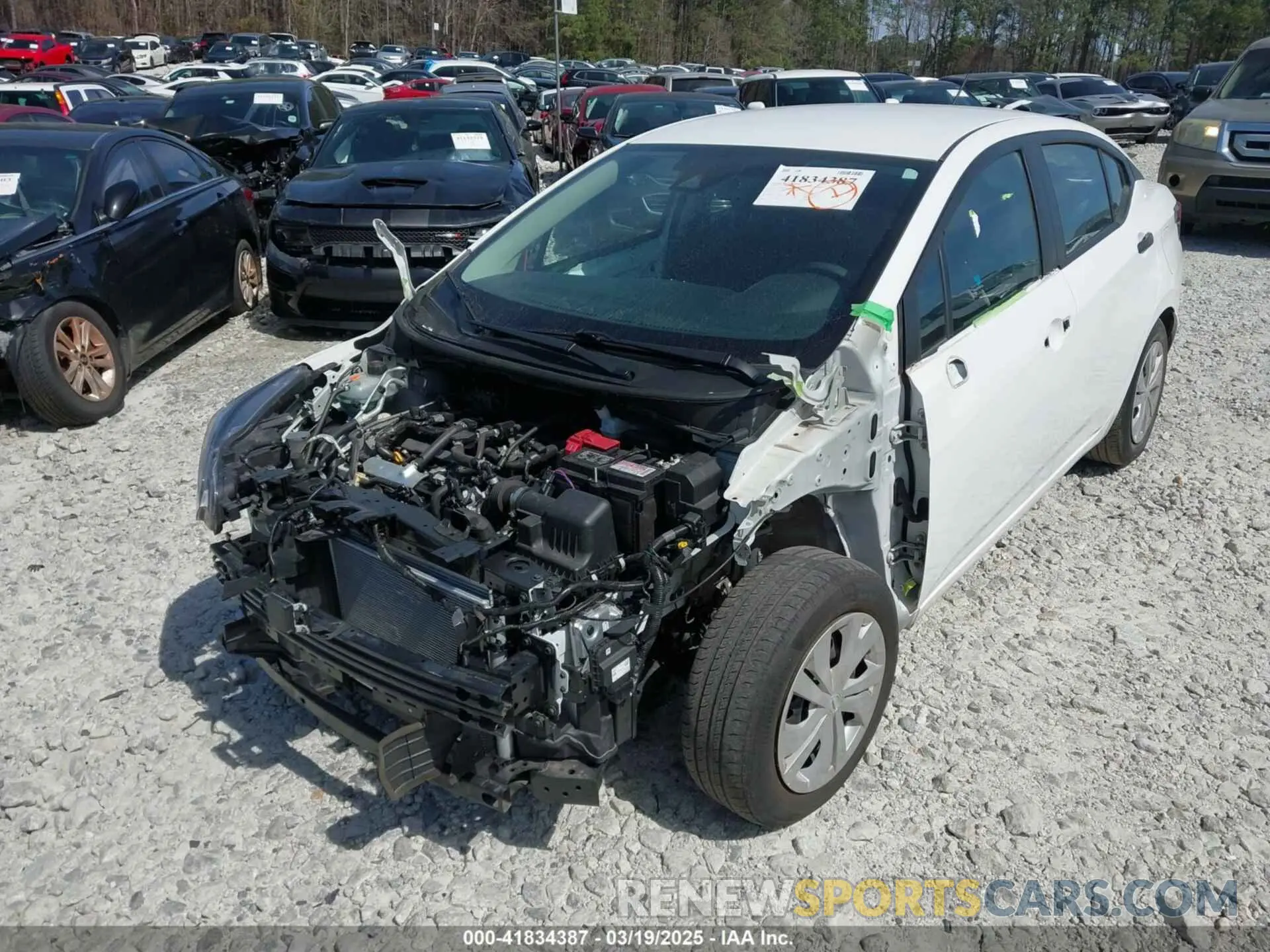 6 Photograph of a damaged car 3N1CN8DV6PL823440 NISSAN VERSA 2023