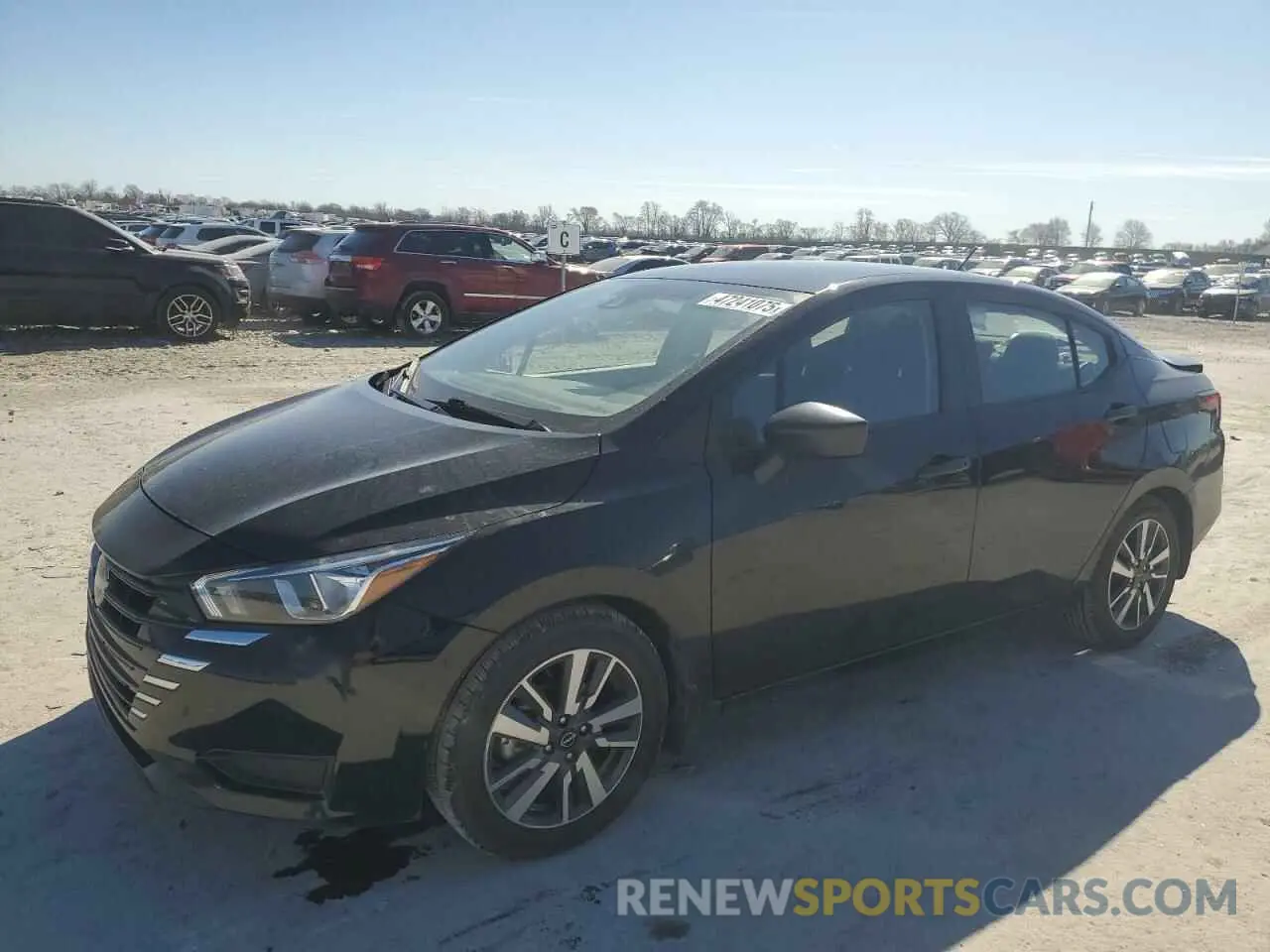 1 Photograph of a damaged car 3N1CN8DV6PL850511 NISSAN VERSA 2023