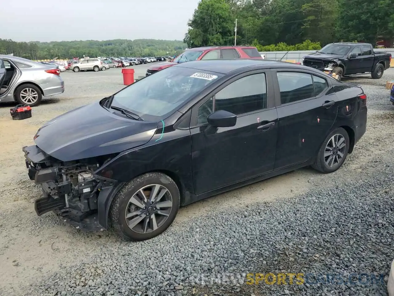 1 Photograph of a damaged car 3N1CN8DV7PL817968 NISSAN VERSA 2023