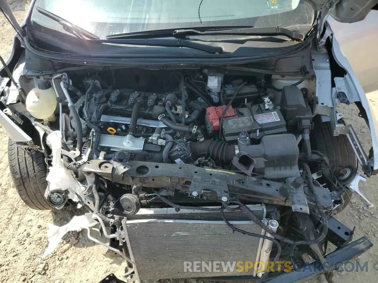11 Photograph of a damaged car 3N1CN8DV8PL859971 NISSAN VERSA 2023