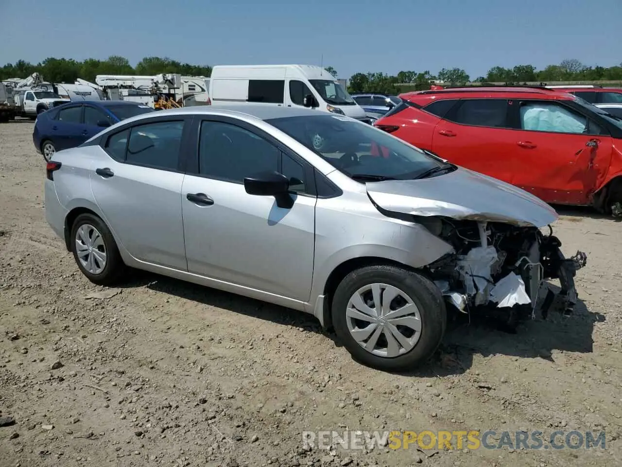 4 Photograph of a damaged car 3N1CN8DV8PL859971 NISSAN VERSA 2023