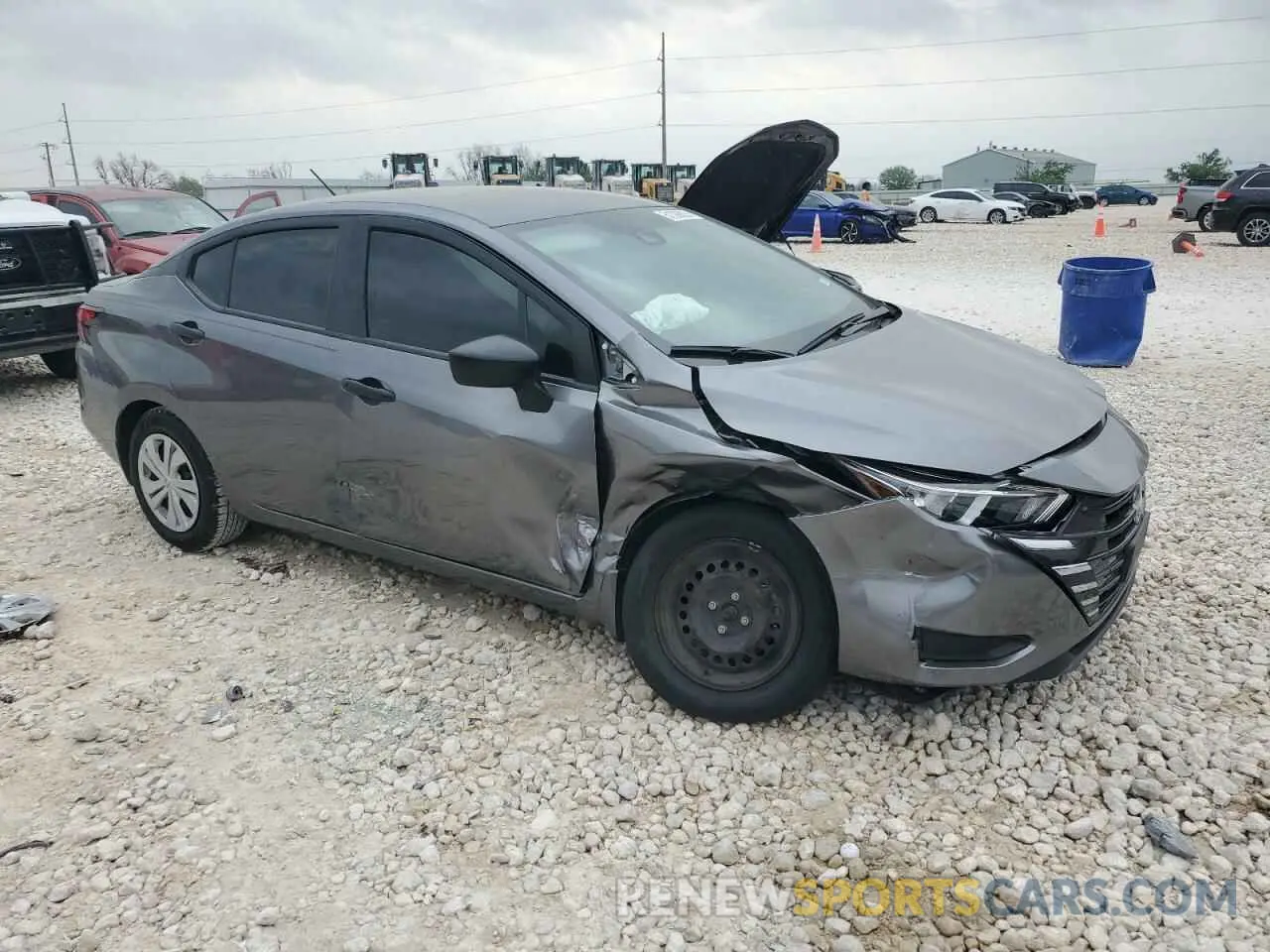 4 Photograph of a damaged car 3N1CN8DV9PL813209 NISSAN VERSA 2023