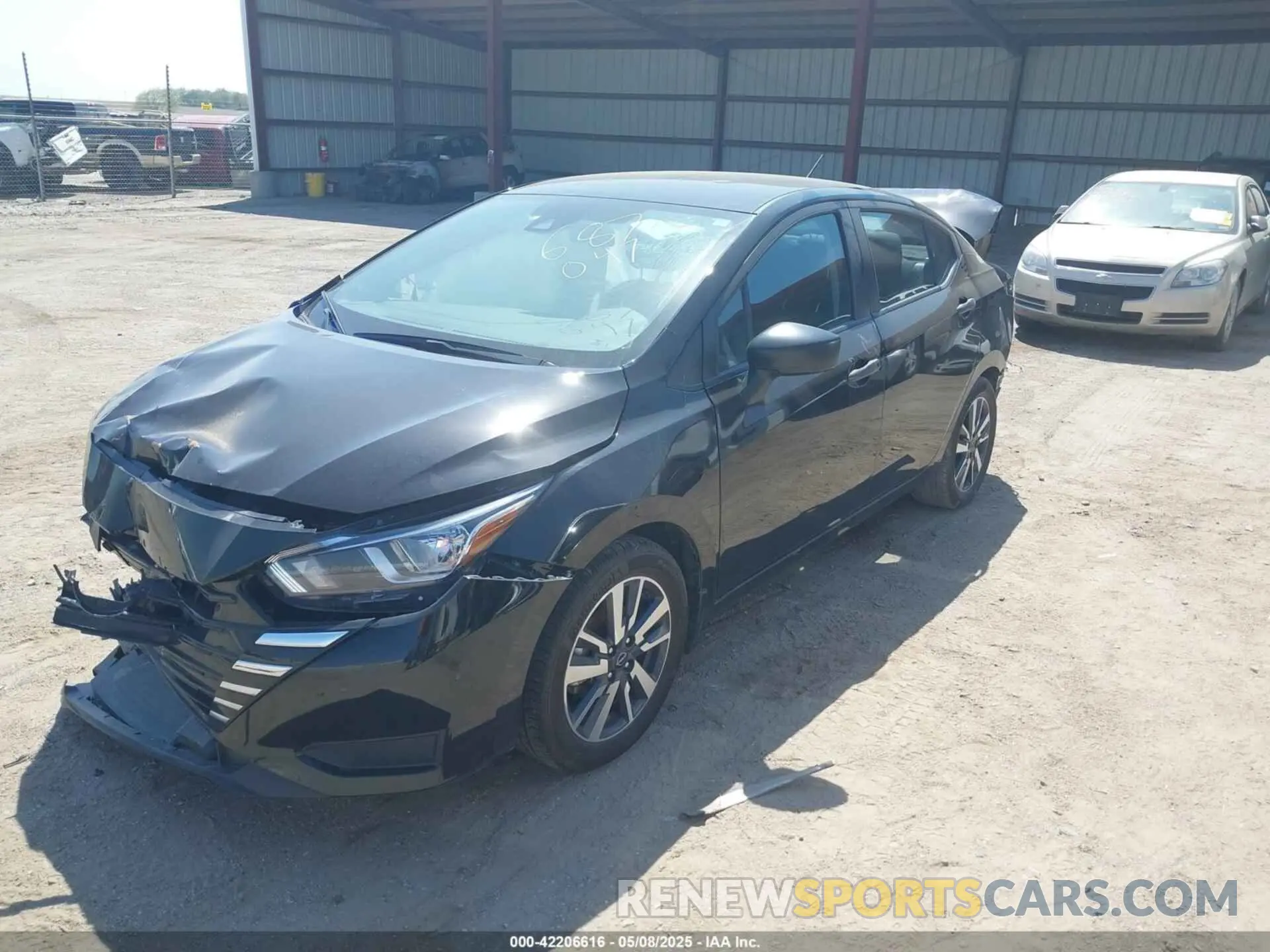 2 Photograph of a damaged car 3N1CN8DV9PL816160 NISSAN VERSA 2023