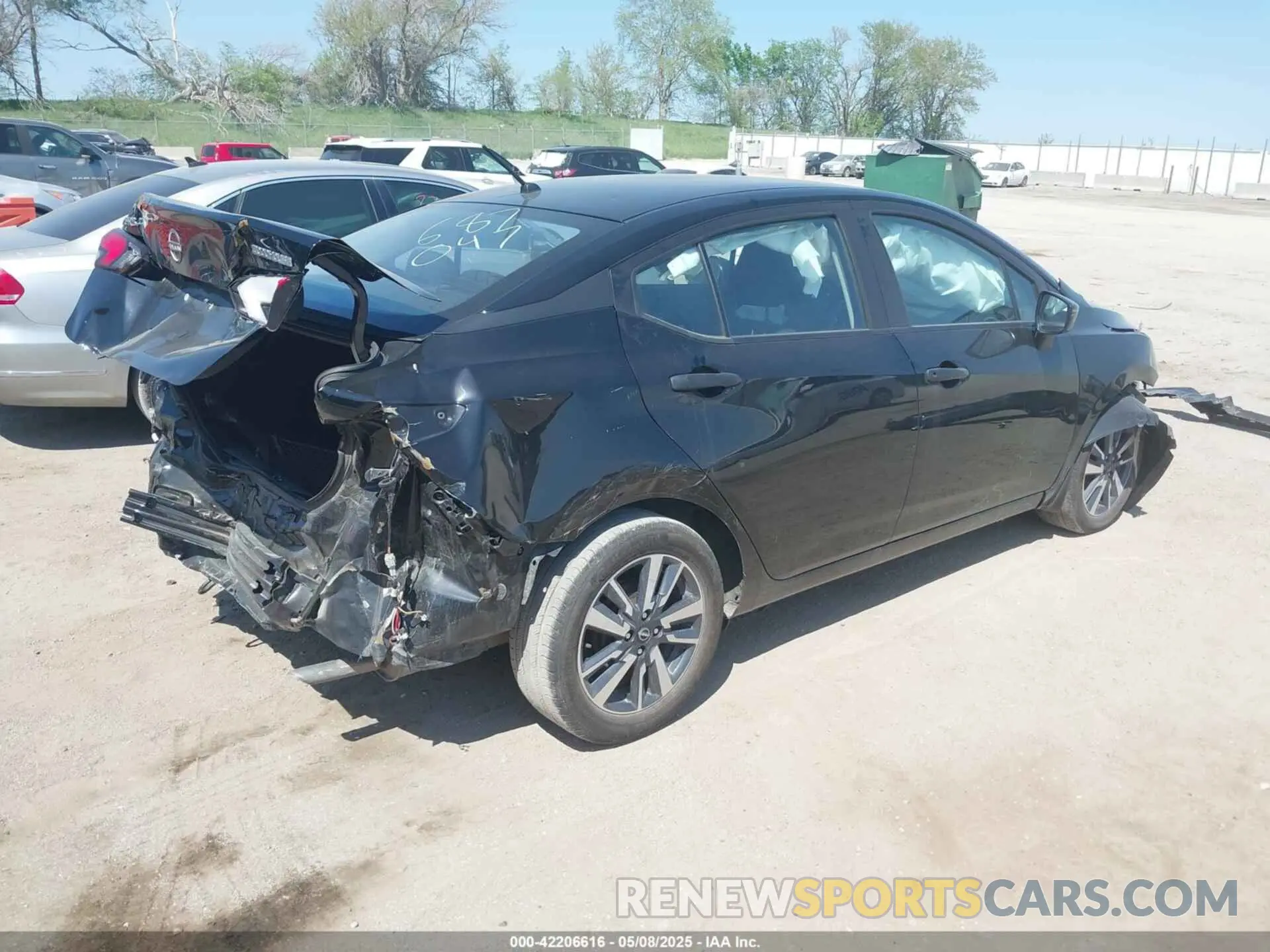 4 Photograph of a damaged car 3N1CN8DV9PL816160 NISSAN VERSA 2023