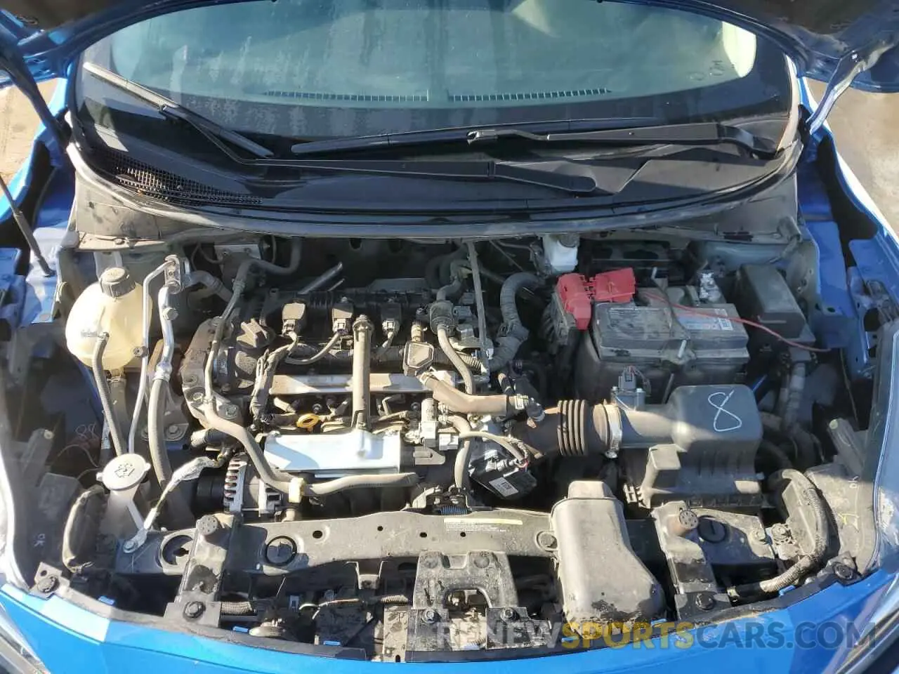11 Photograph of a damaged car 3N1CN8DV9PL833010 NISSAN VERSA 2023