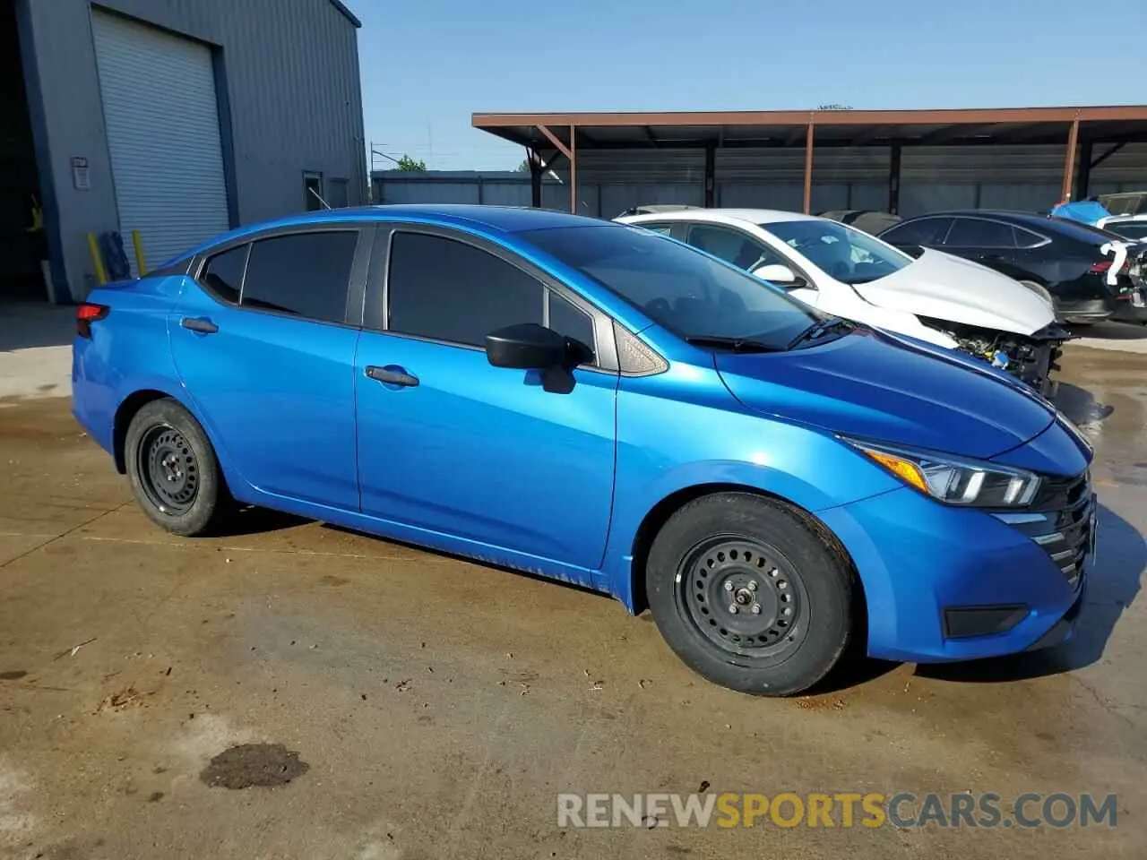4 Photograph of a damaged car 3N1CN8DV9PL833010 NISSAN VERSA 2023