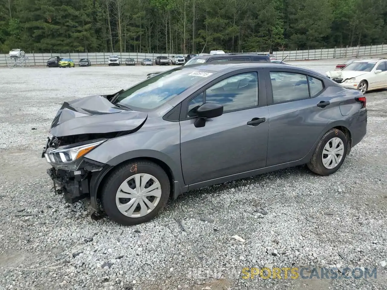 1 Photograph of a damaged car 3N1CN8DV9PL837431 NISSAN VERSA 2023
