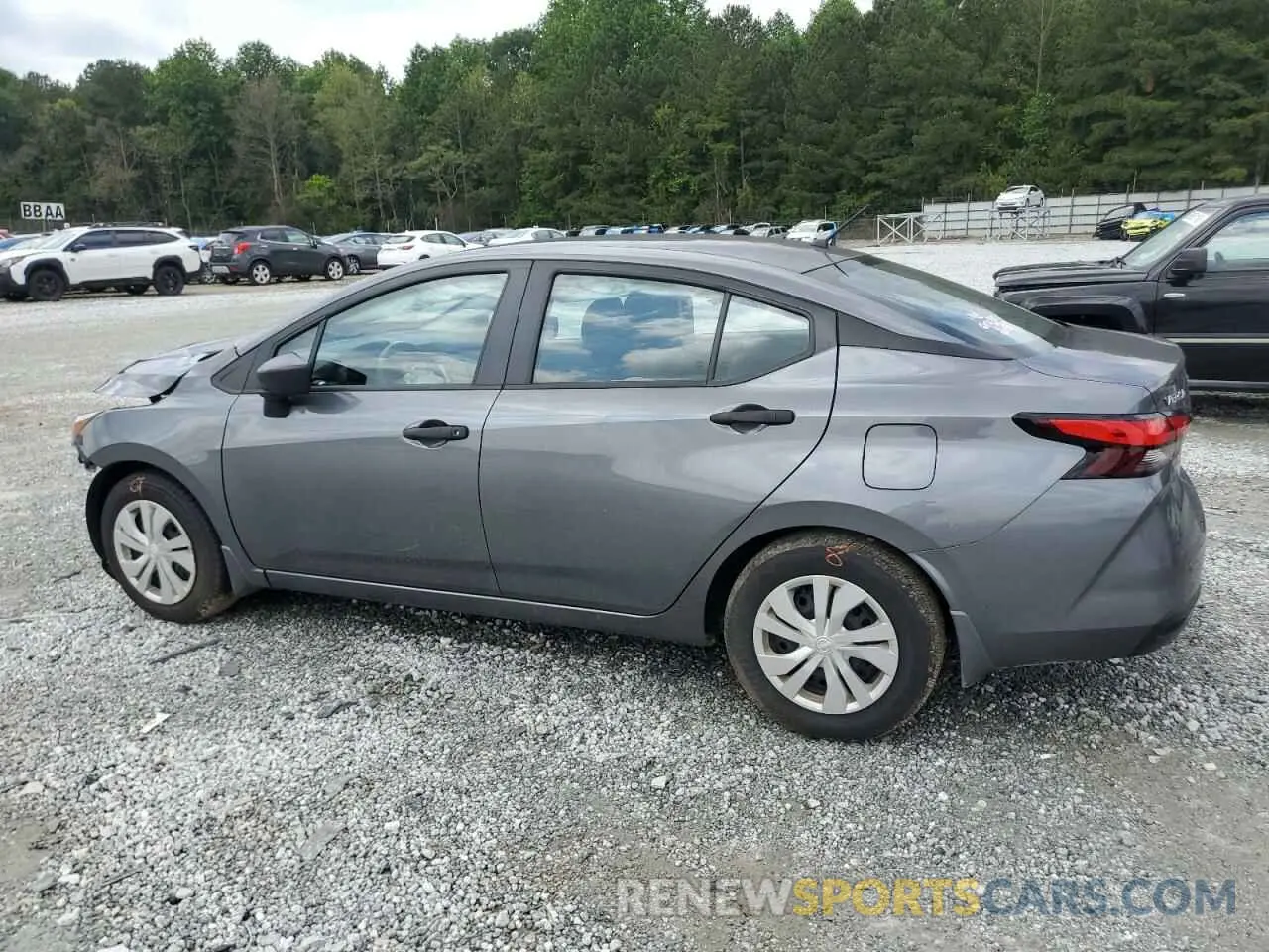 2 Photograph of a damaged car 3N1CN8DV9PL837431 NISSAN VERSA 2023