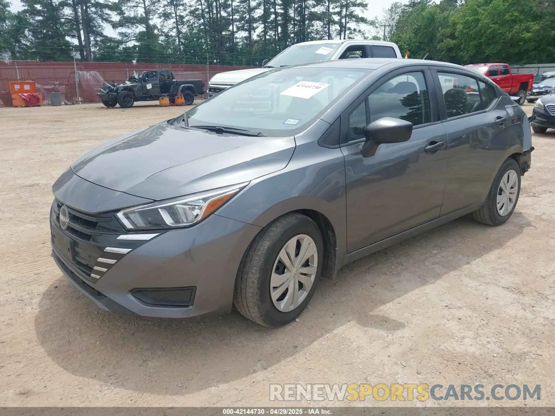 2 Photograph of a damaged car 3N1CN8DV9PL860630 NISSAN VERSA 2023