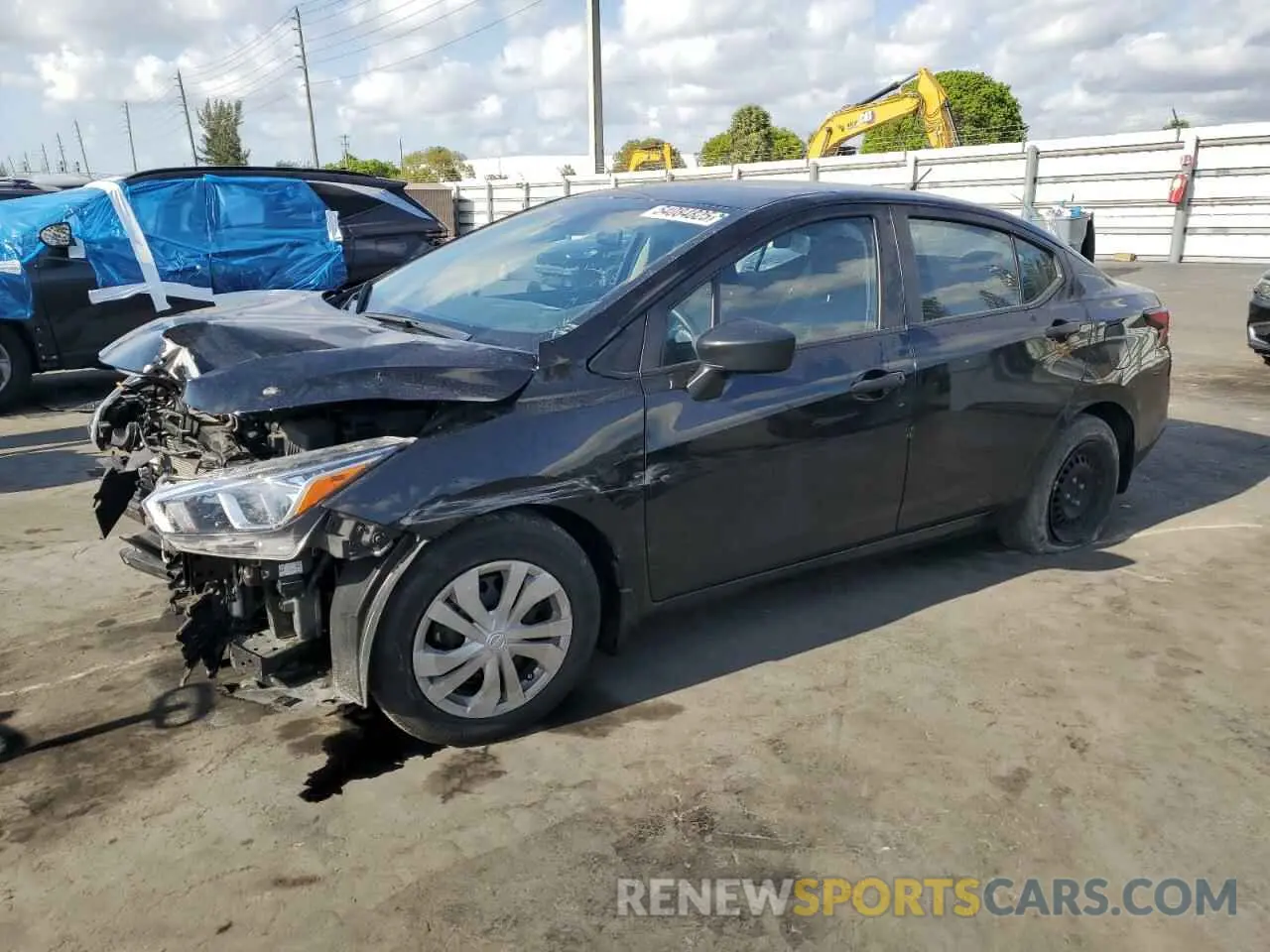 1 Photograph of a damaged car 3N1CN8DVXPL818676 NISSAN VERSA 2023