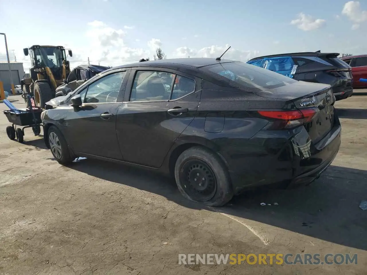 2 Photograph of a damaged car 3N1CN8DVXPL818676 NISSAN VERSA 2023