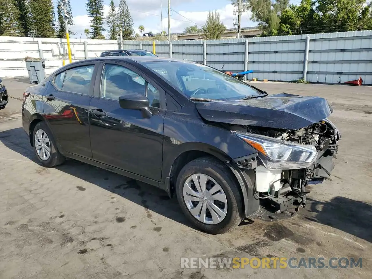 4 Photograph of a damaged car 3N1CN8DVXPL818676 NISSAN VERSA 2023