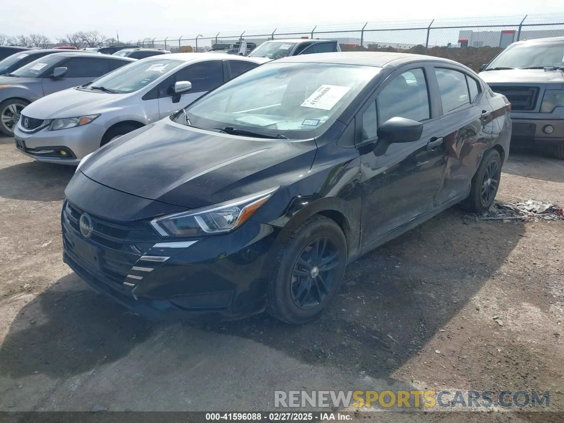 2 Photograph of a damaged car 3N1CN8DVXPL834070 NISSAN VERSA 2023