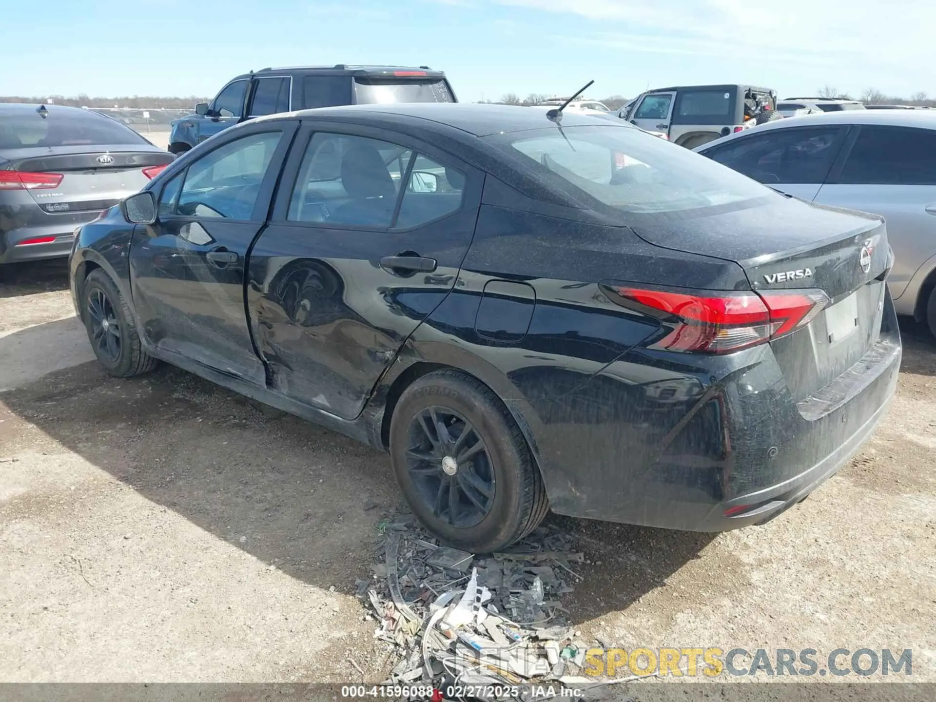 3 Photograph of a damaged car 3N1CN8DVXPL834070 NISSAN VERSA 2023