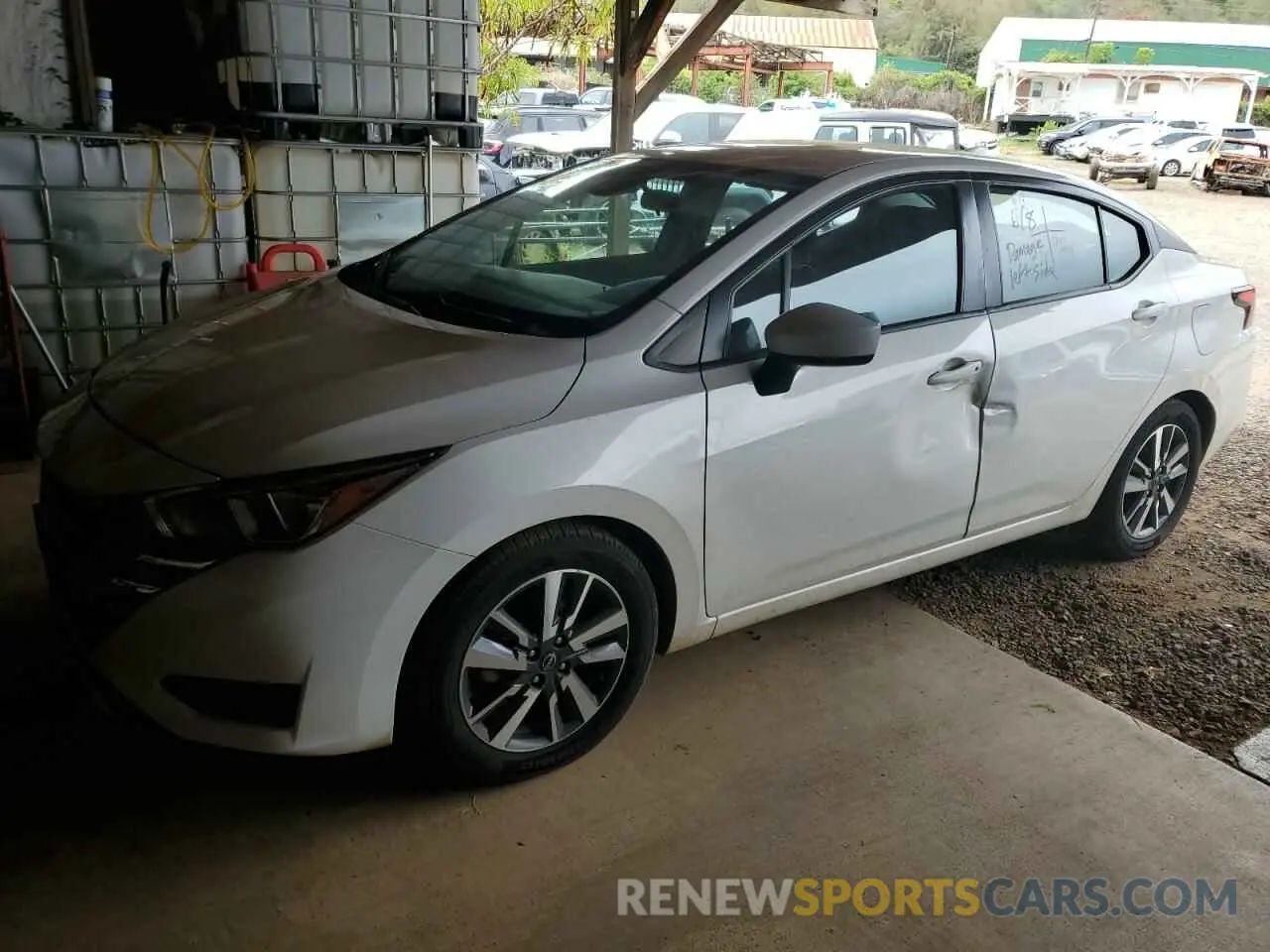 1 Photograph of a damaged car 3N1CN8EV0PL813128 NISSAN VERSA 2023