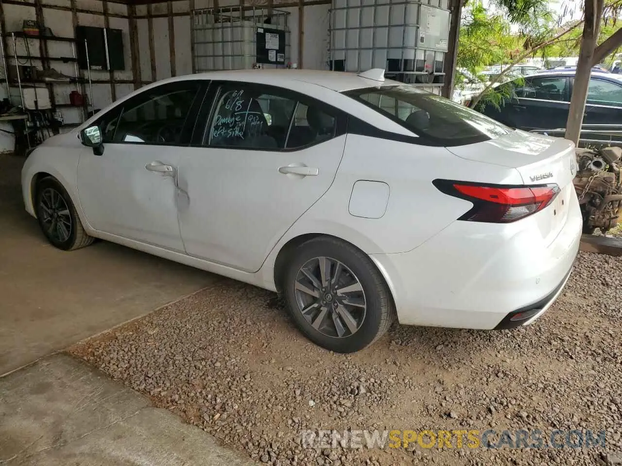 2 Photograph of a damaged car 3N1CN8EV0PL813128 NISSAN VERSA 2023