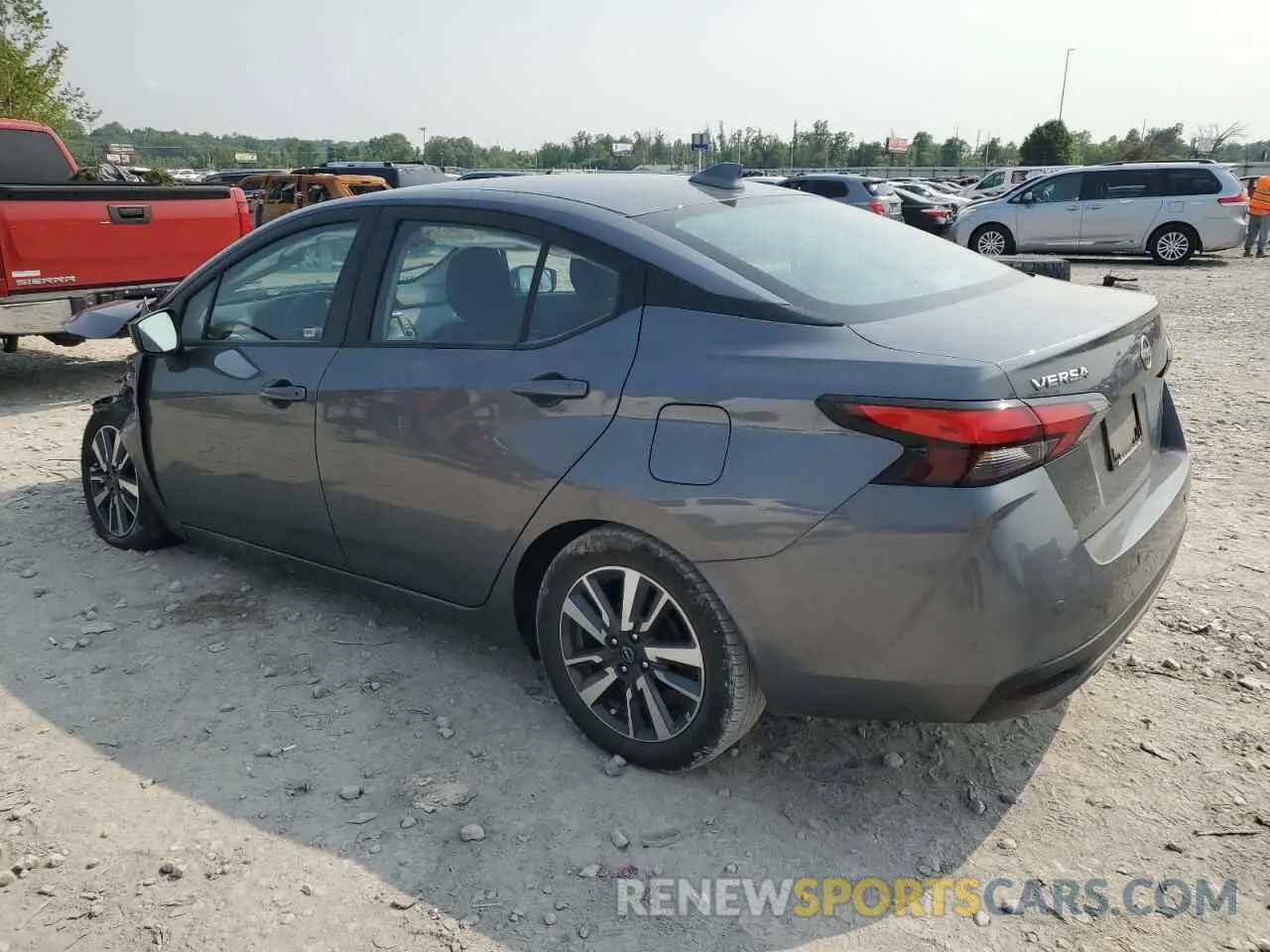 2 Photograph of a damaged car 3N1CN8EV0PL844203 NISSAN VERSA 2023