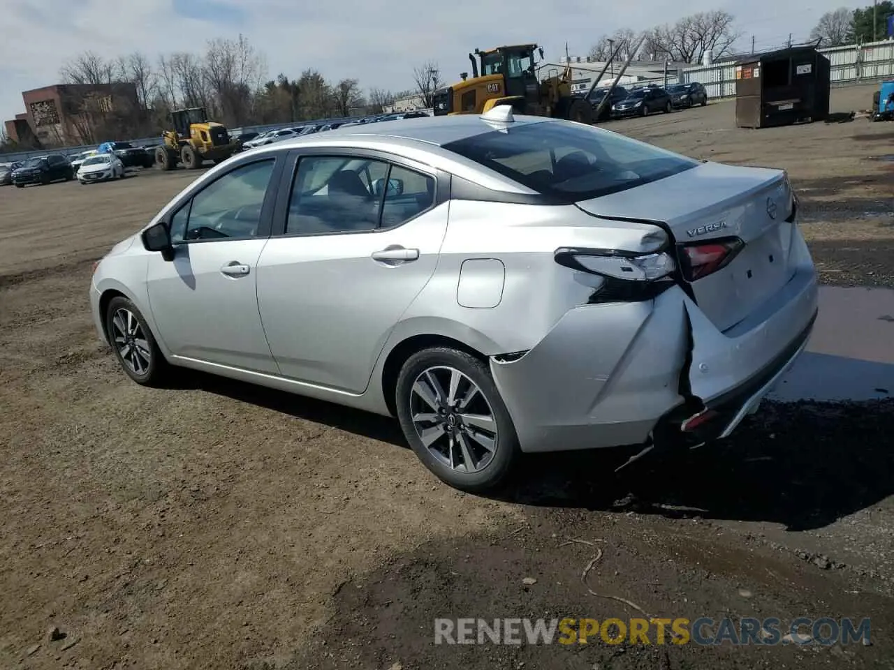 2 Photograph of a damaged car 3N1CN8EV0PL861616 NISSAN VERSA 2023