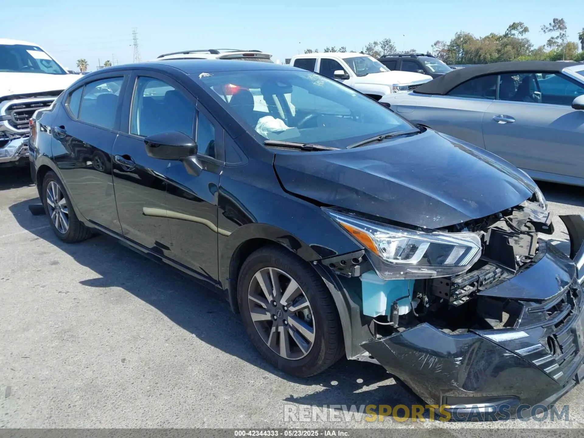 1 Photograph of a damaged car 3N1CN8EV0PL864631 NISSAN VERSA 2023
