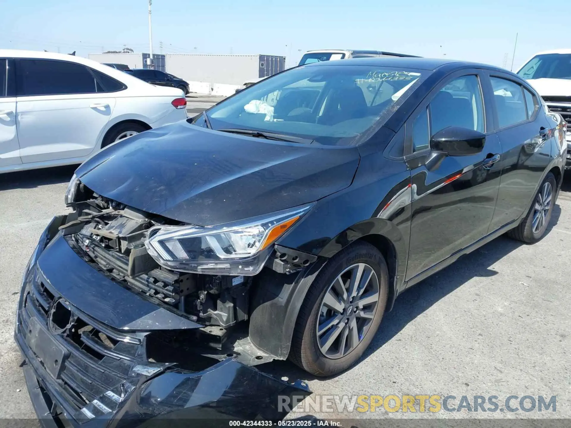 2 Photograph of a damaged car 3N1CN8EV0PL864631 NISSAN VERSA 2023