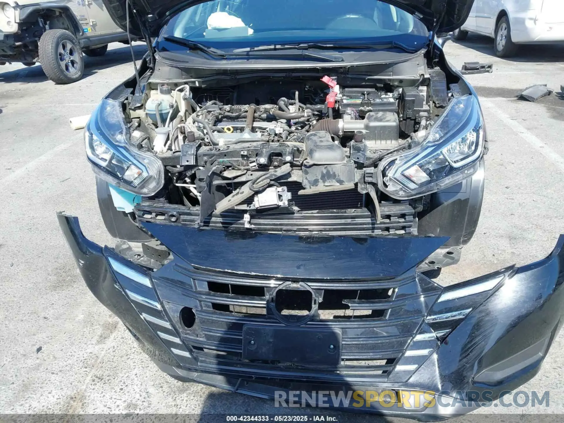 6 Photograph of a damaged car 3N1CN8EV0PL864631 NISSAN VERSA 2023
