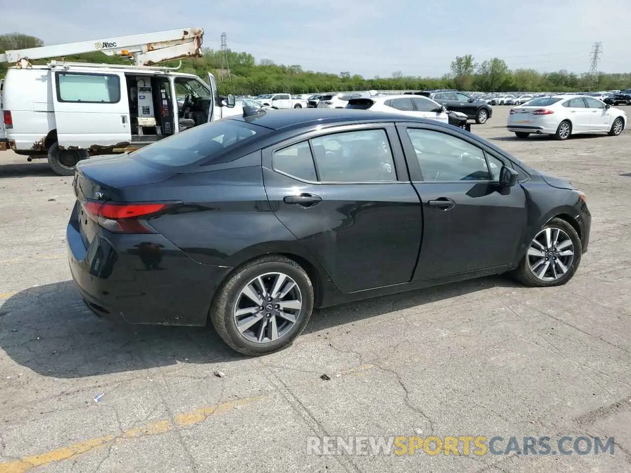 3 Photograph of a damaged car 3N1CN8EV1PL832755 NISSAN VERSA 2023