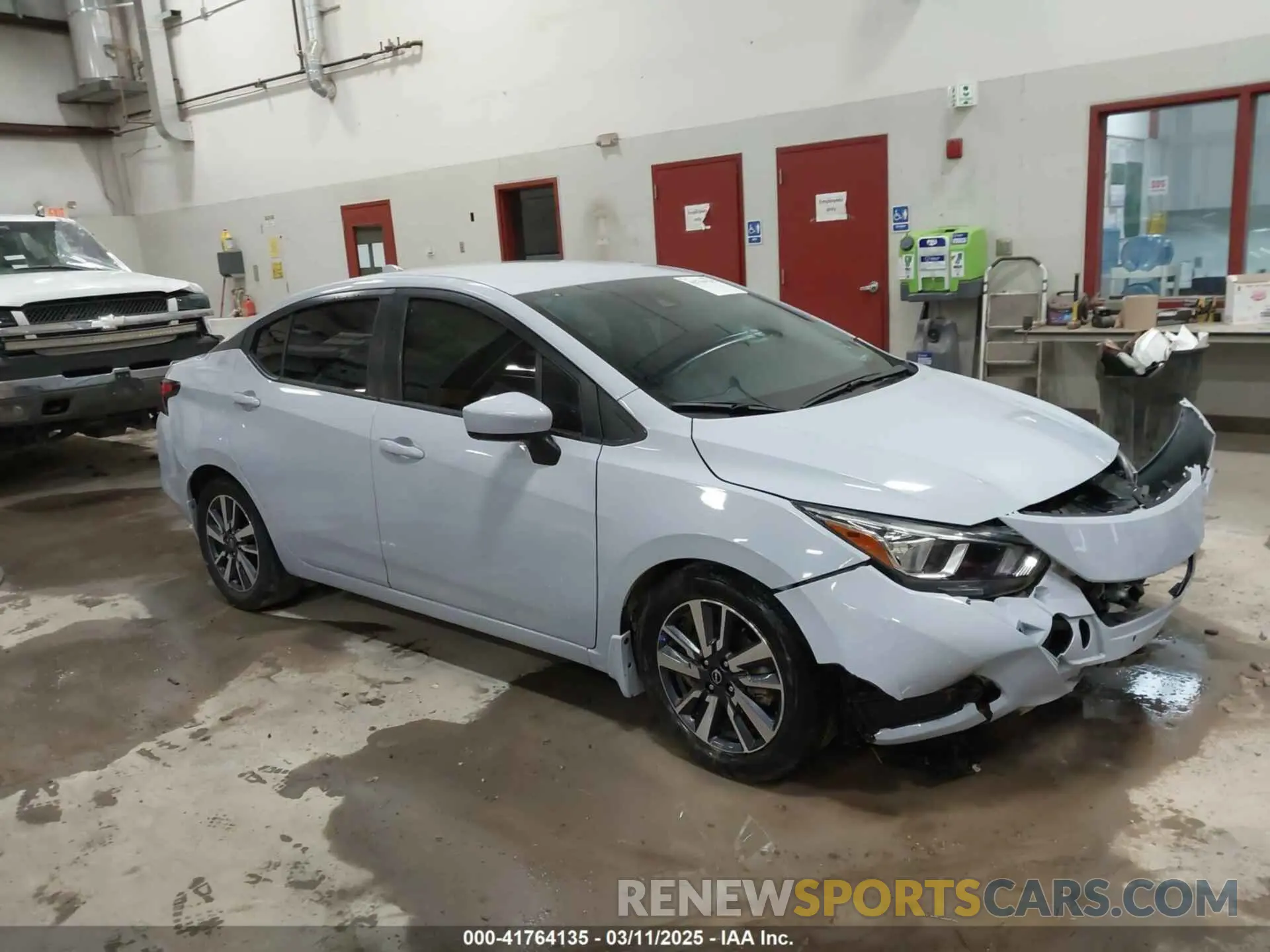 1 Photograph of a damaged car 3N1CN8EV2PL868227 NISSAN VERSA 2023
