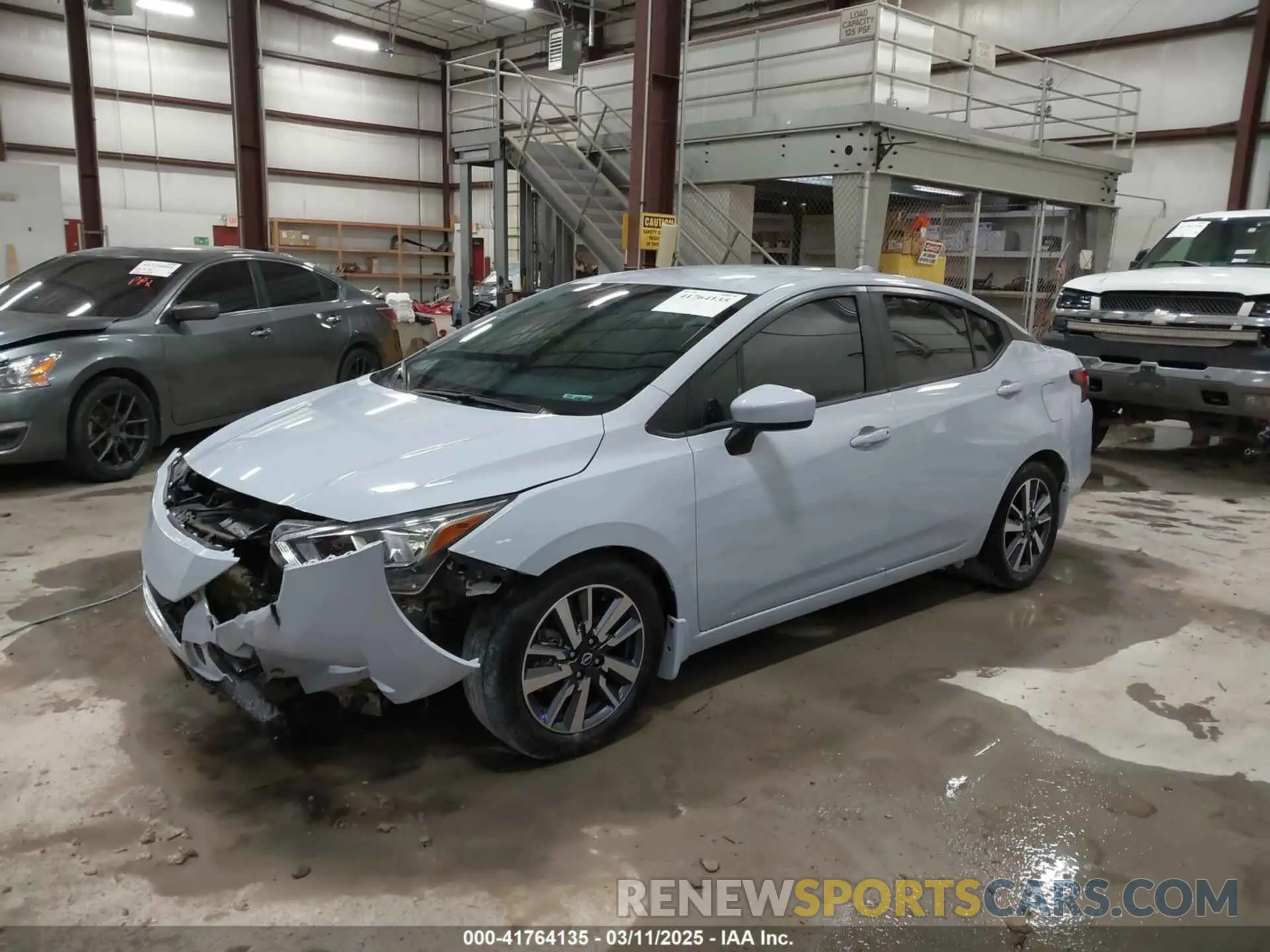 2 Photograph of a damaged car 3N1CN8EV2PL868227 NISSAN VERSA 2023