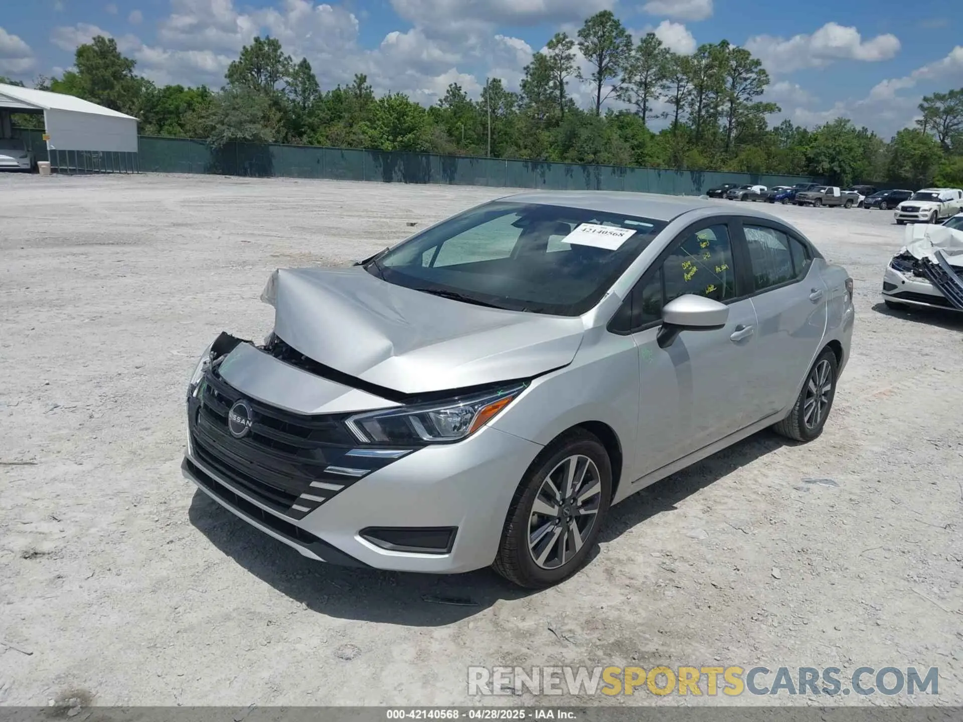 2 Photograph of a damaged car 3N1CN8EV4PL851476 NISSAN VERSA 2023