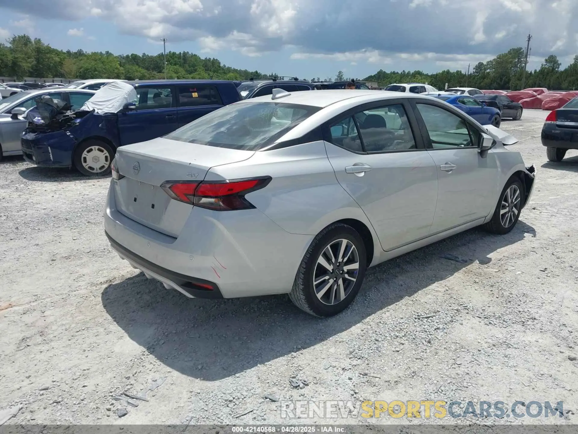 4 Photograph of a damaged car 3N1CN8EV4PL851476 NISSAN VERSA 2023