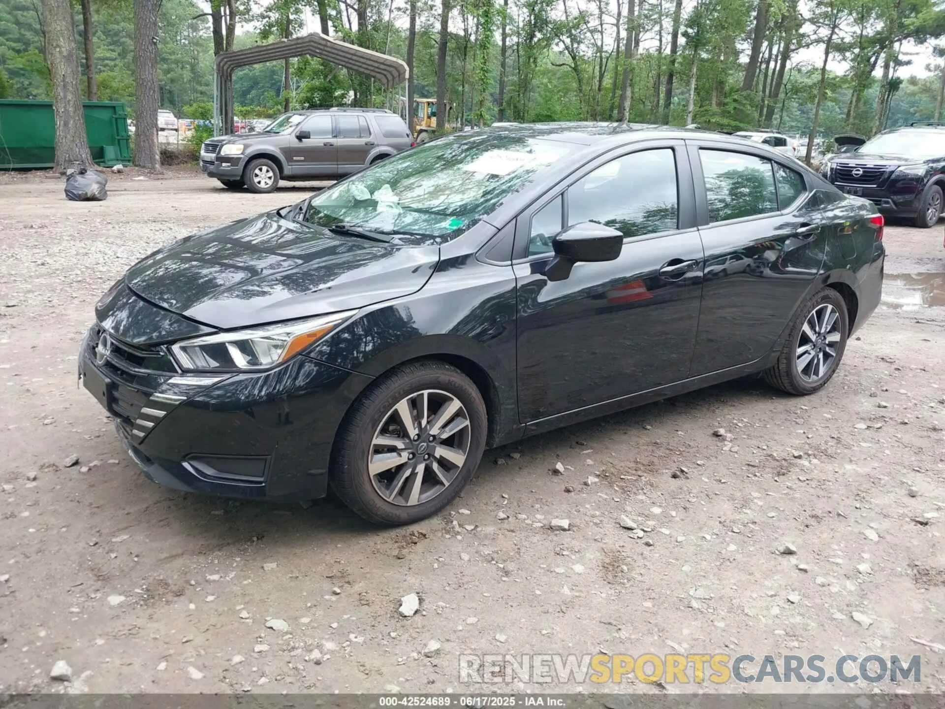 2 Photograph of a damaged car 3N1CN8EV5PL823833 NISSAN VERSA 2023