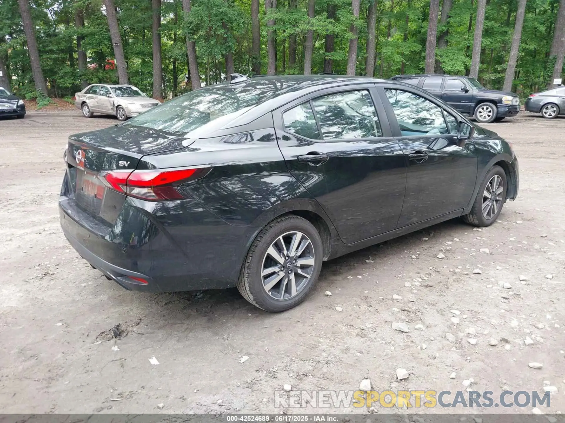 4 Photograph of a damaged car 3N1CN8EV5PL823833 NISSAN VERSA 2023