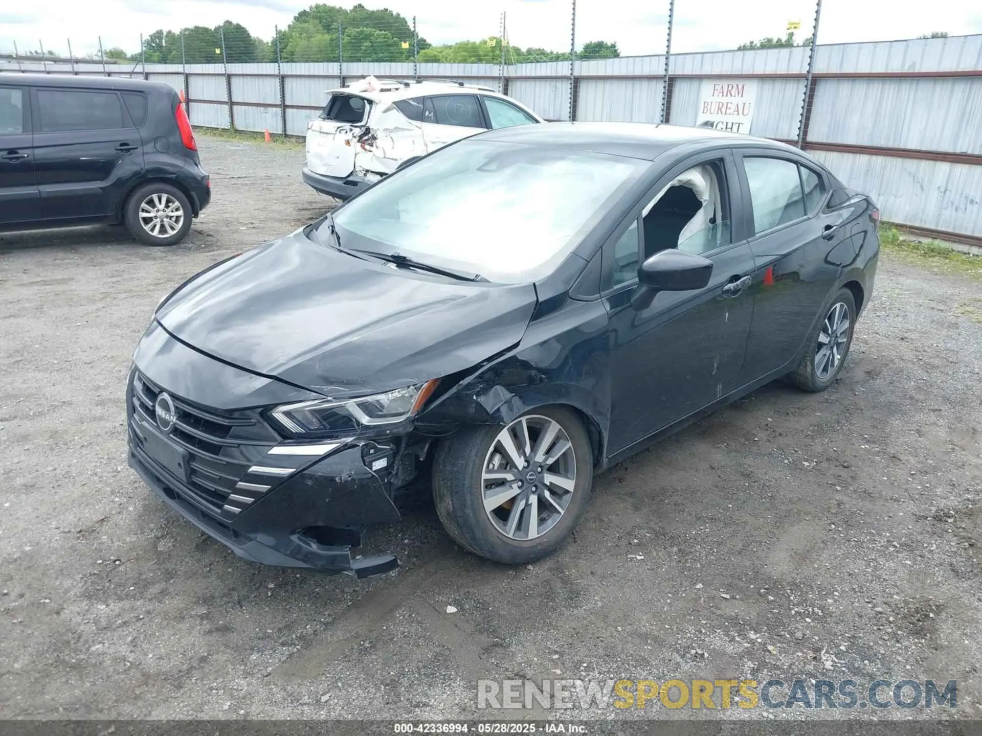 2 Photograph of a damaged car 3N1CN8EV5PL824819 NISSAN VERSA 2023