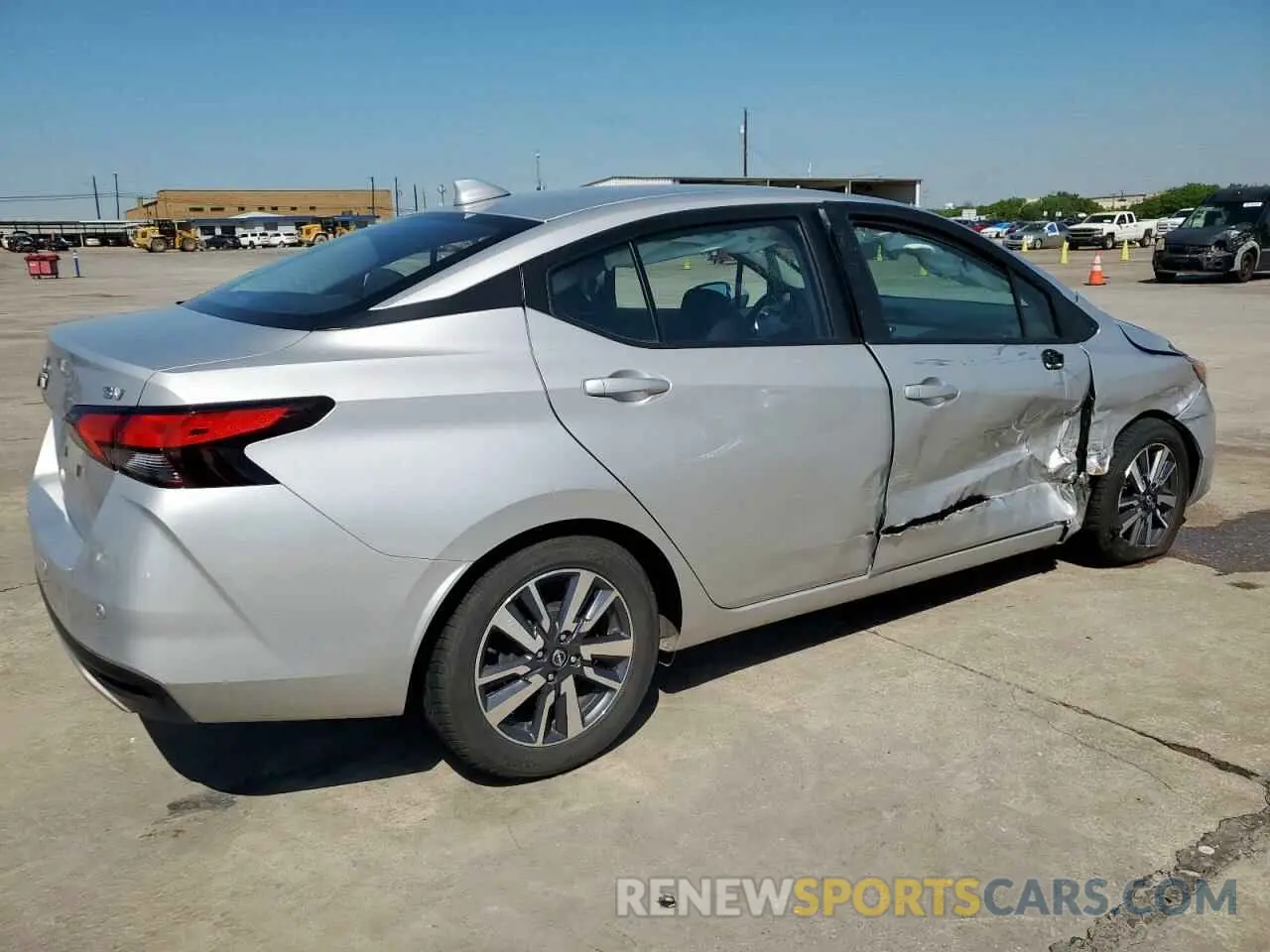 3 Photograph of a damaged car 3N1CN8EV5PL853642 NISSAN VERSA 2023