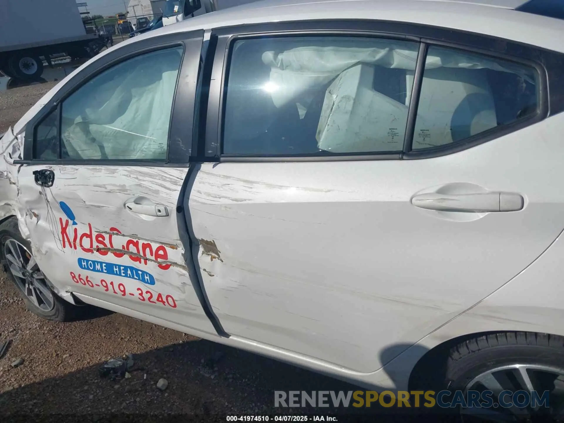 13 Photograph of a damaged car 3N1CN8EV5PL855603 NISSAN VERSA 2023